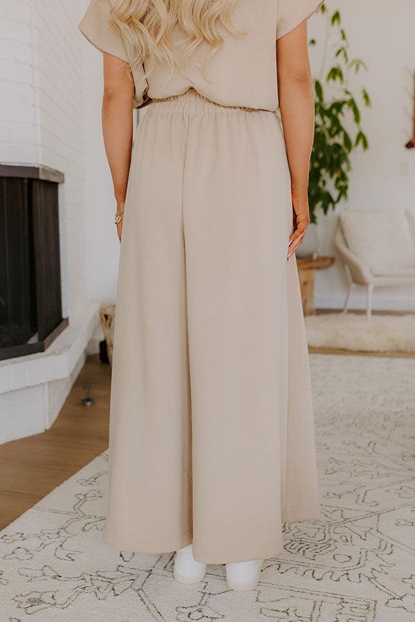 Urban Outing High Waist Wide Leg Pants Product Image