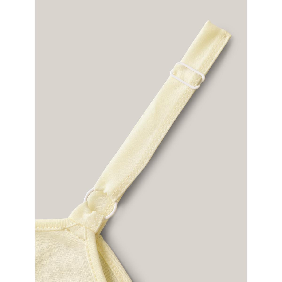 Plus Size Woven Tied Two-Piece Sheer Midi Dress Apricot Women Drawstring V-neck Half Sleeve Curvy BloomChic 18-20/2X Product Image