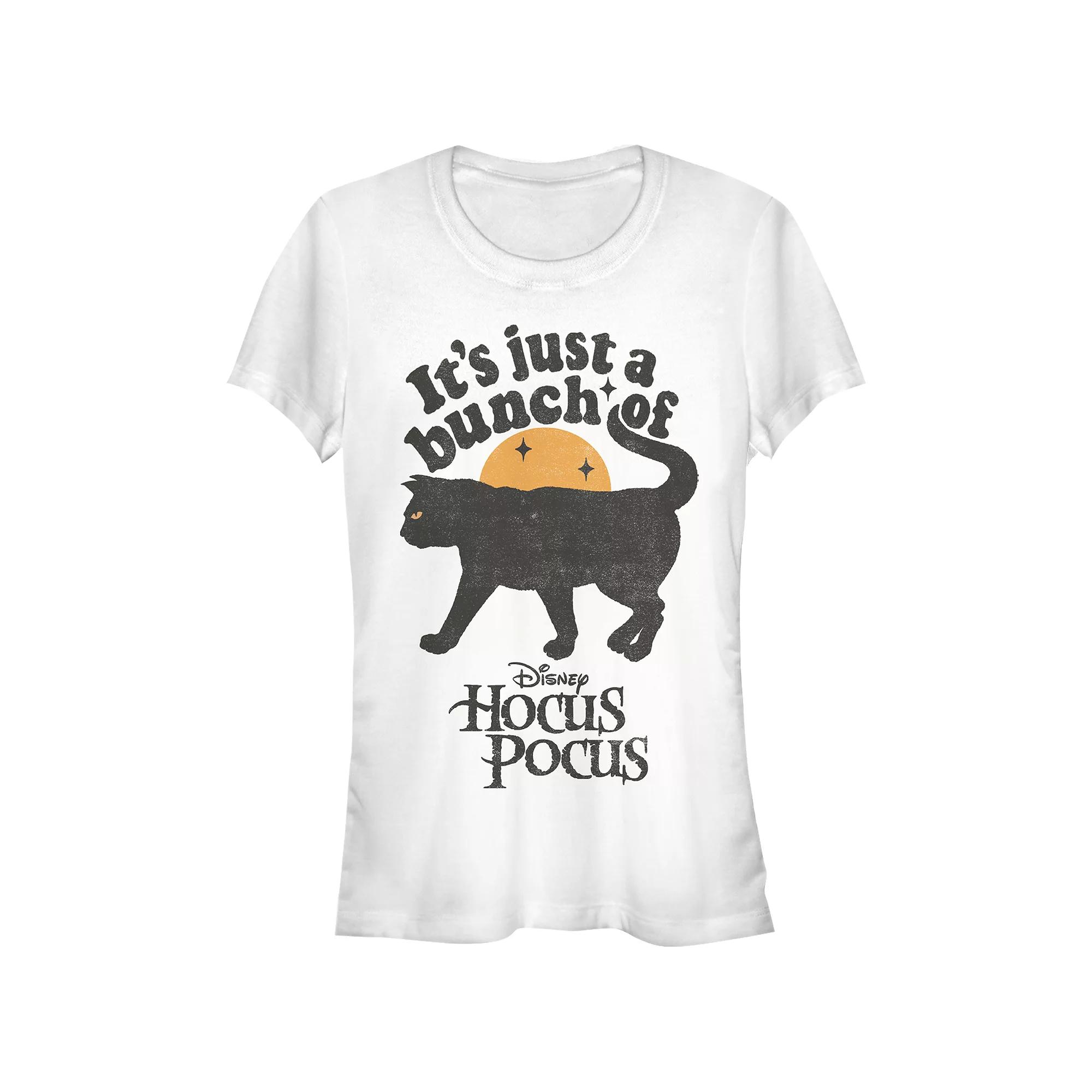 Disney's Hocus Pocus Juniors' Thackery Binx It's Just A Bunch Of Fitted Graphic Tee, Girl's,  Product Image