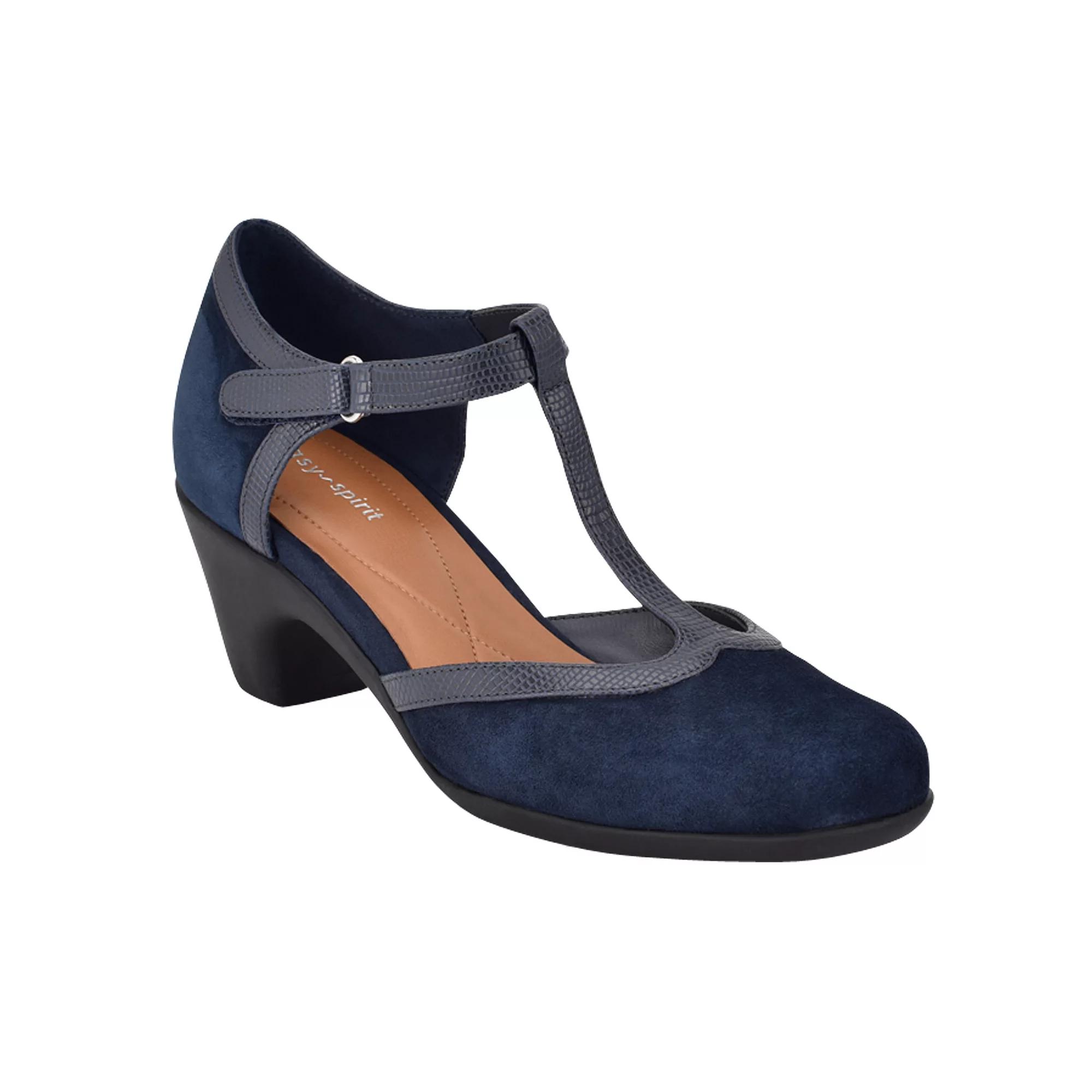 Easy Spirit Cara Women's T-Strap Adjustable Pumps,  Product Image