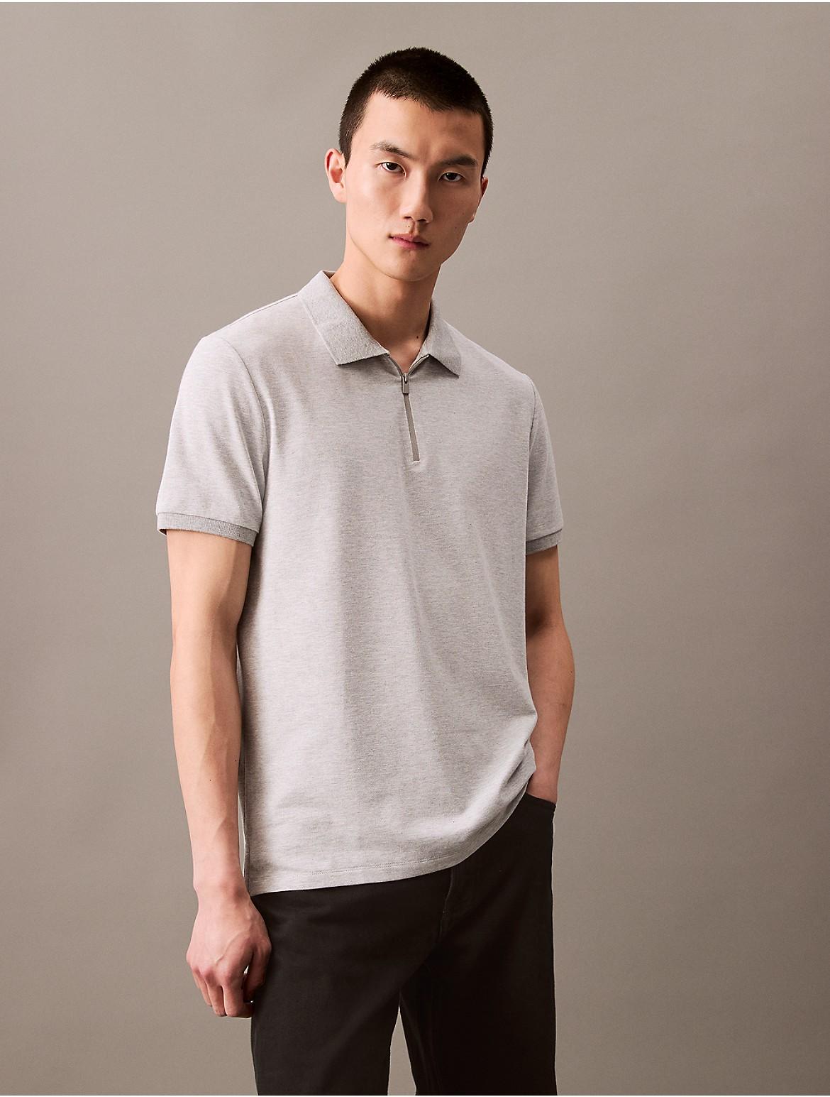 Tech Zip Polo Shirt Product Image