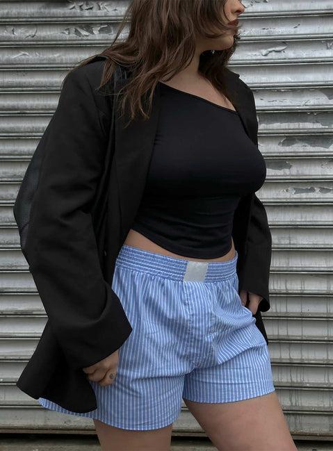 Cobain Shorts Blue Stripe Product Image