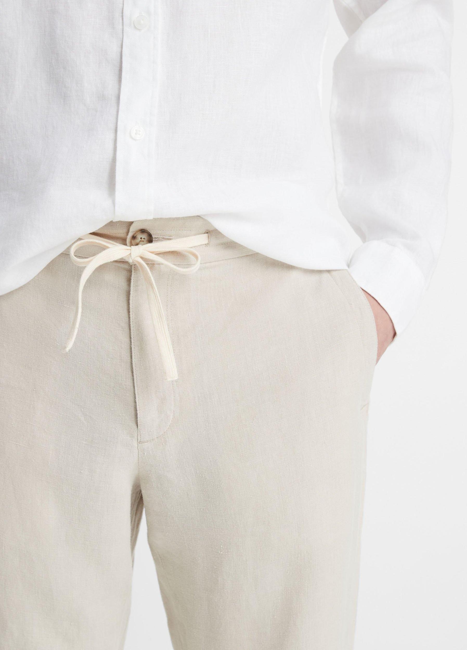 Mens Hemp Drawstring Pant Vince Product Image