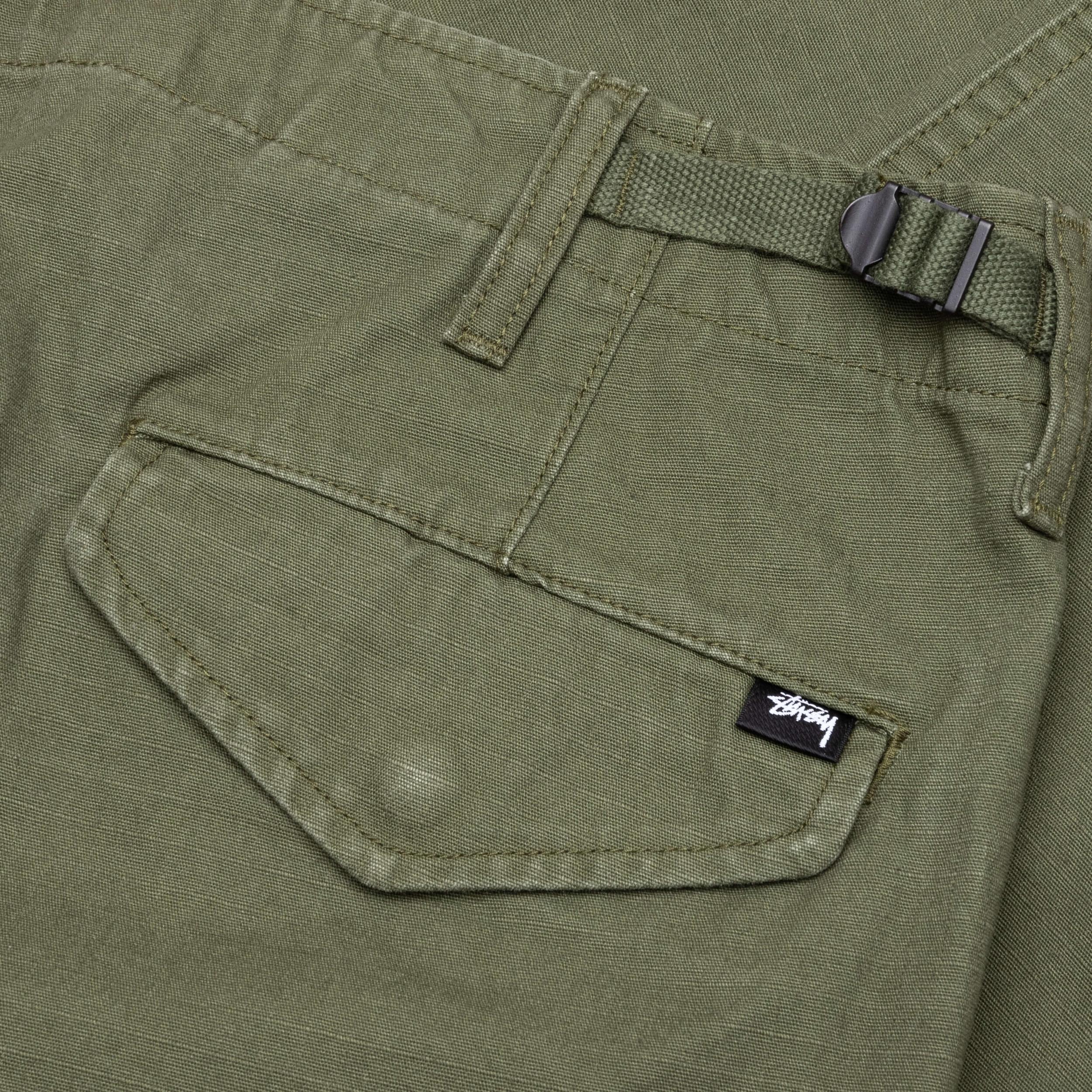 Military Cargo Pant Ripstop - Olive Green Male Product Image
