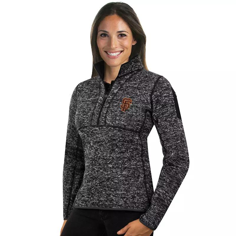 Women's Antigua San Francisco Giants Fortune Midweight Pullover Sweater,  Product Image