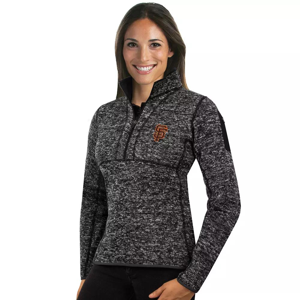 Women's Antigua San Francisco Giants Fortune Midweight Pullover Sweater,  Product Image