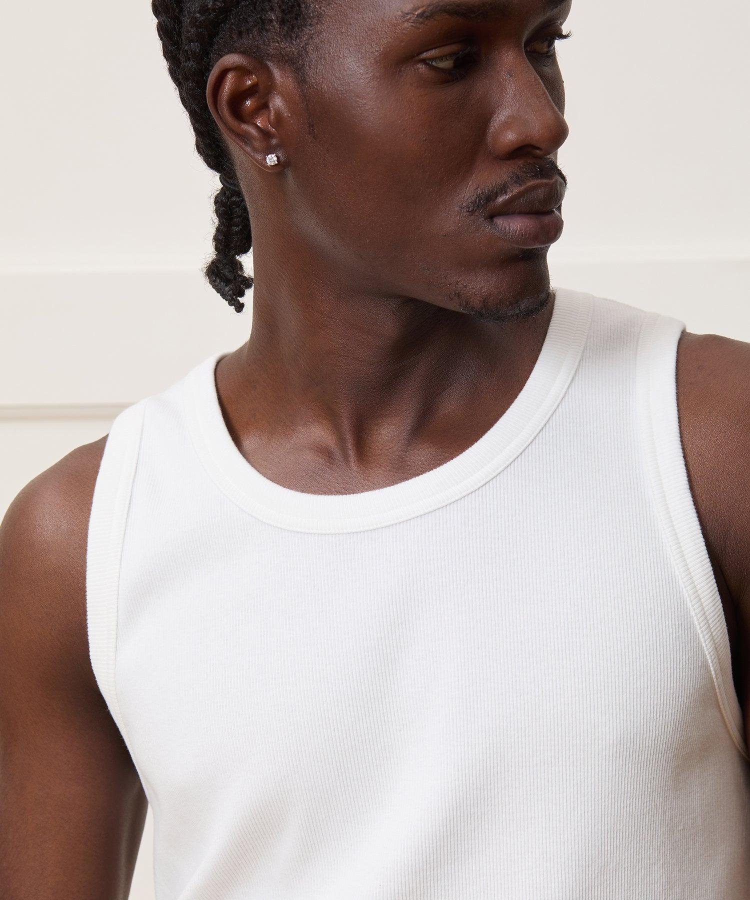 Portuguese Cotton High Neck Tank Product Image