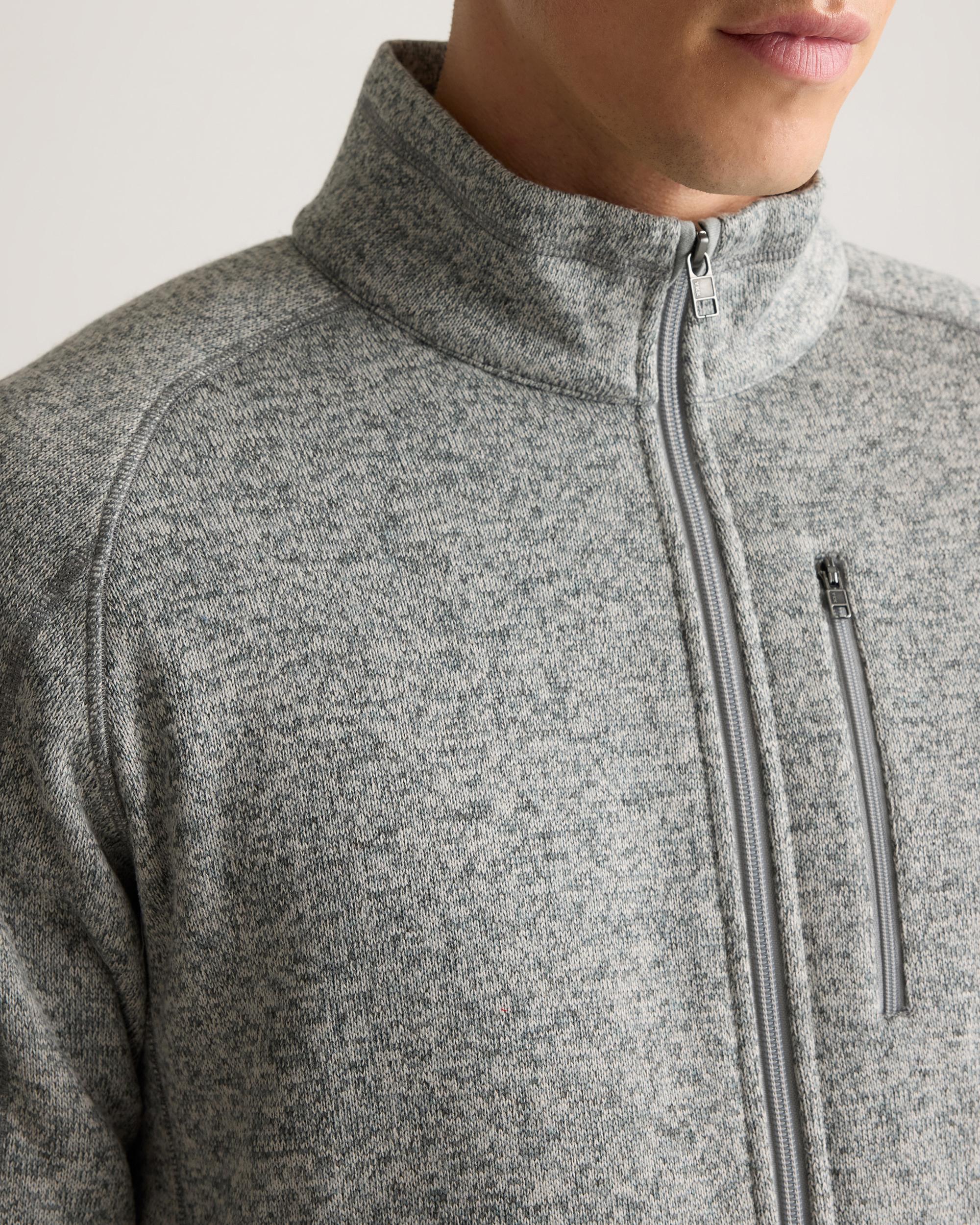 Quince | Men's Sweater-Knit Fleece Full-Zip Jacket Recycled Polyester Product Image