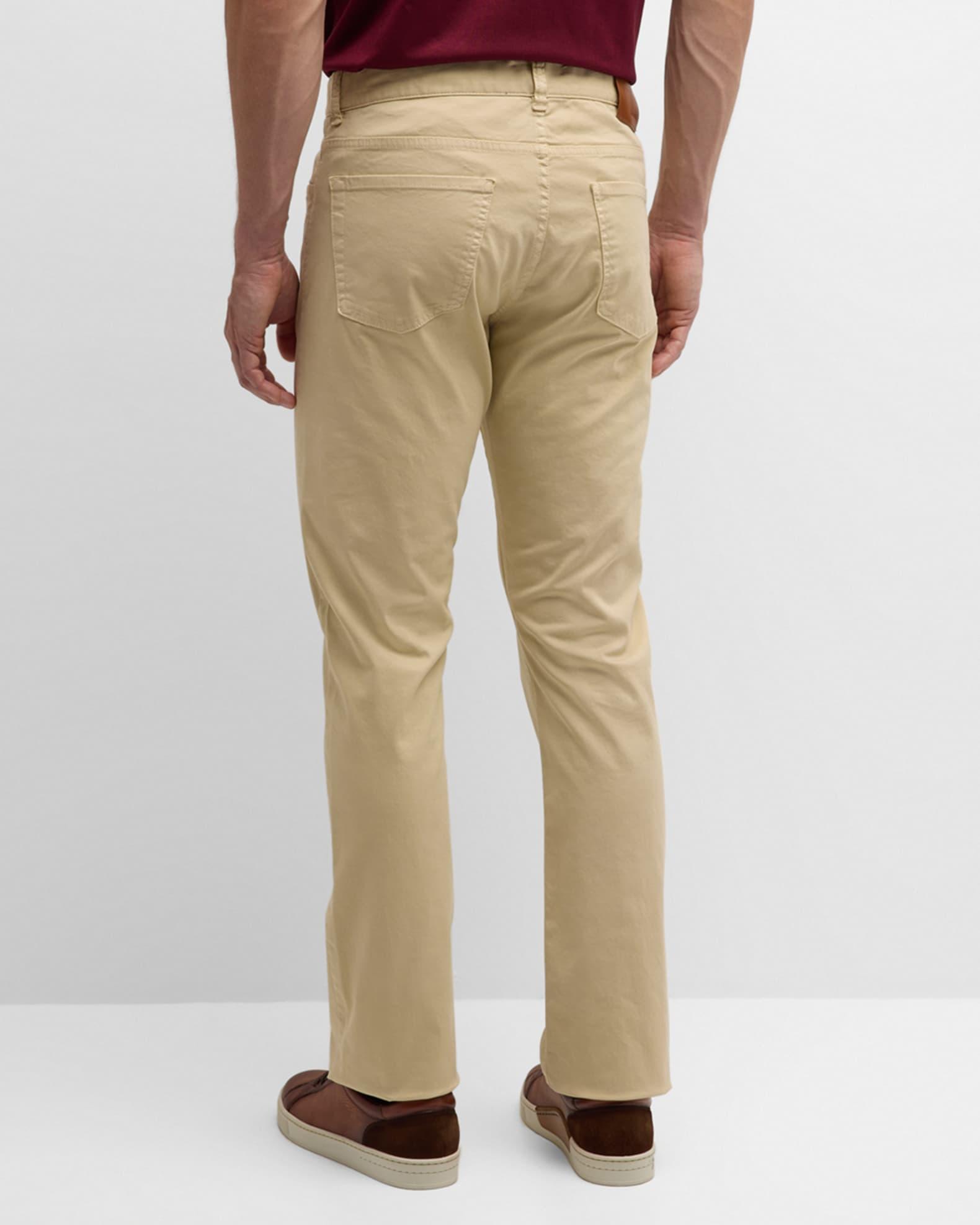 Men's Slim Twill 5-Pocket Pants Product Image