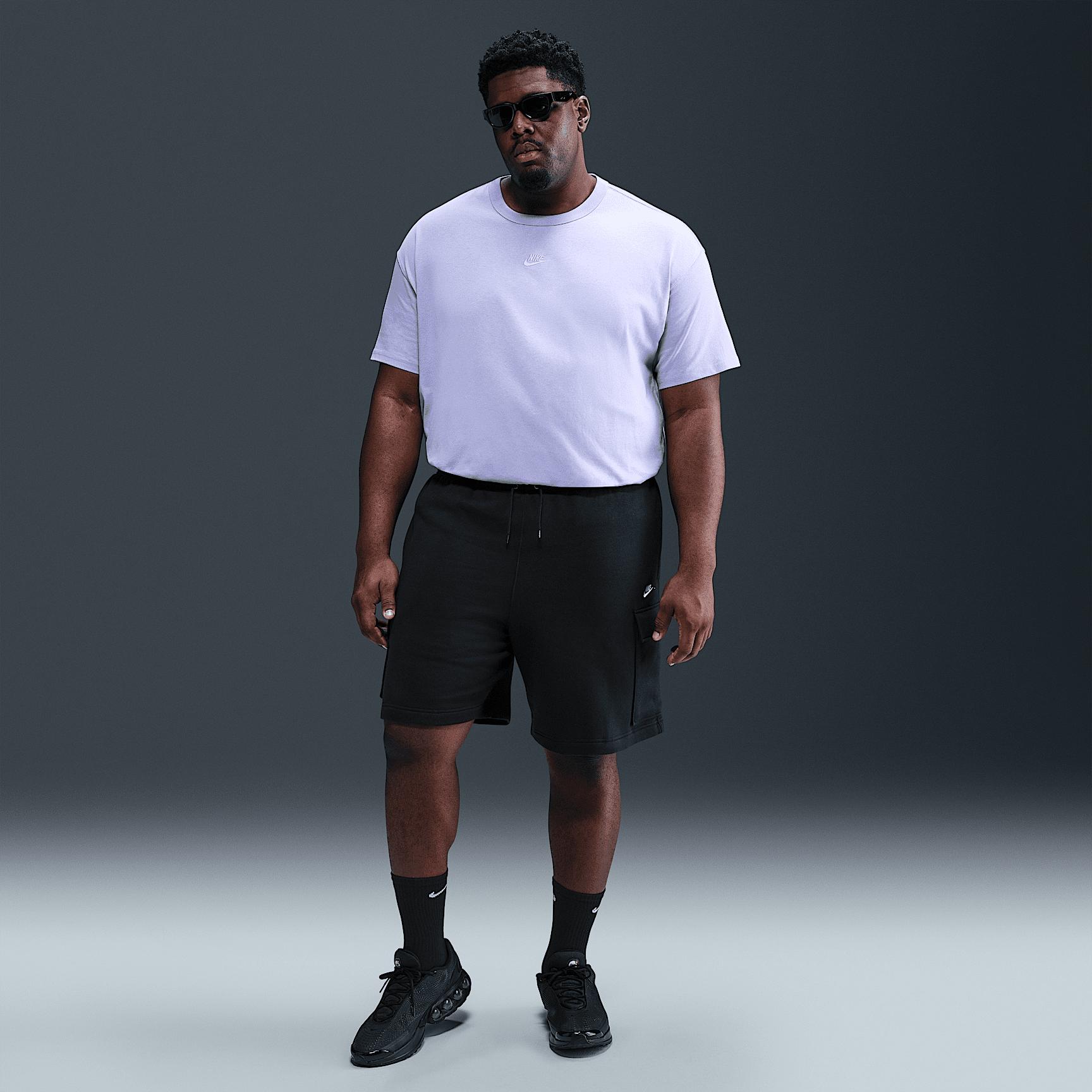 Nike Mens Club Fleece Cargo Shorts | FN3525-010 Product Image