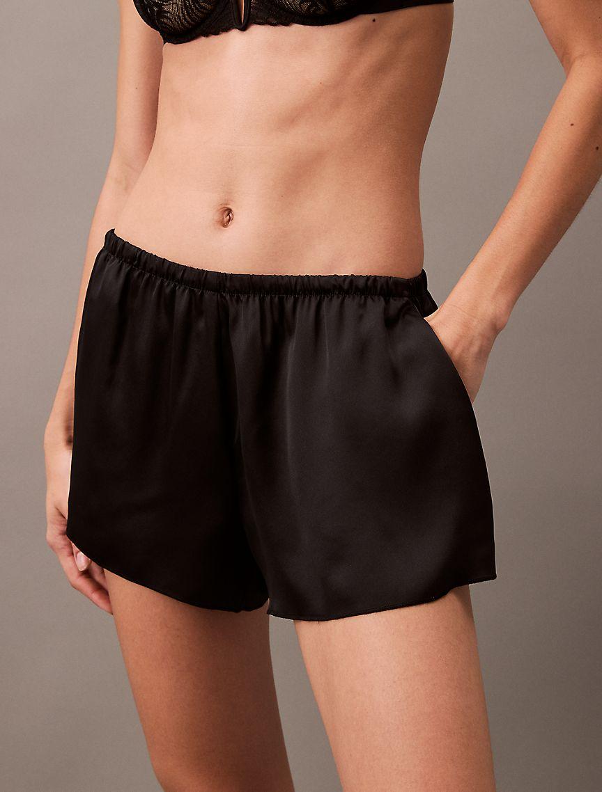 Satin Lounge Shorts Product Image