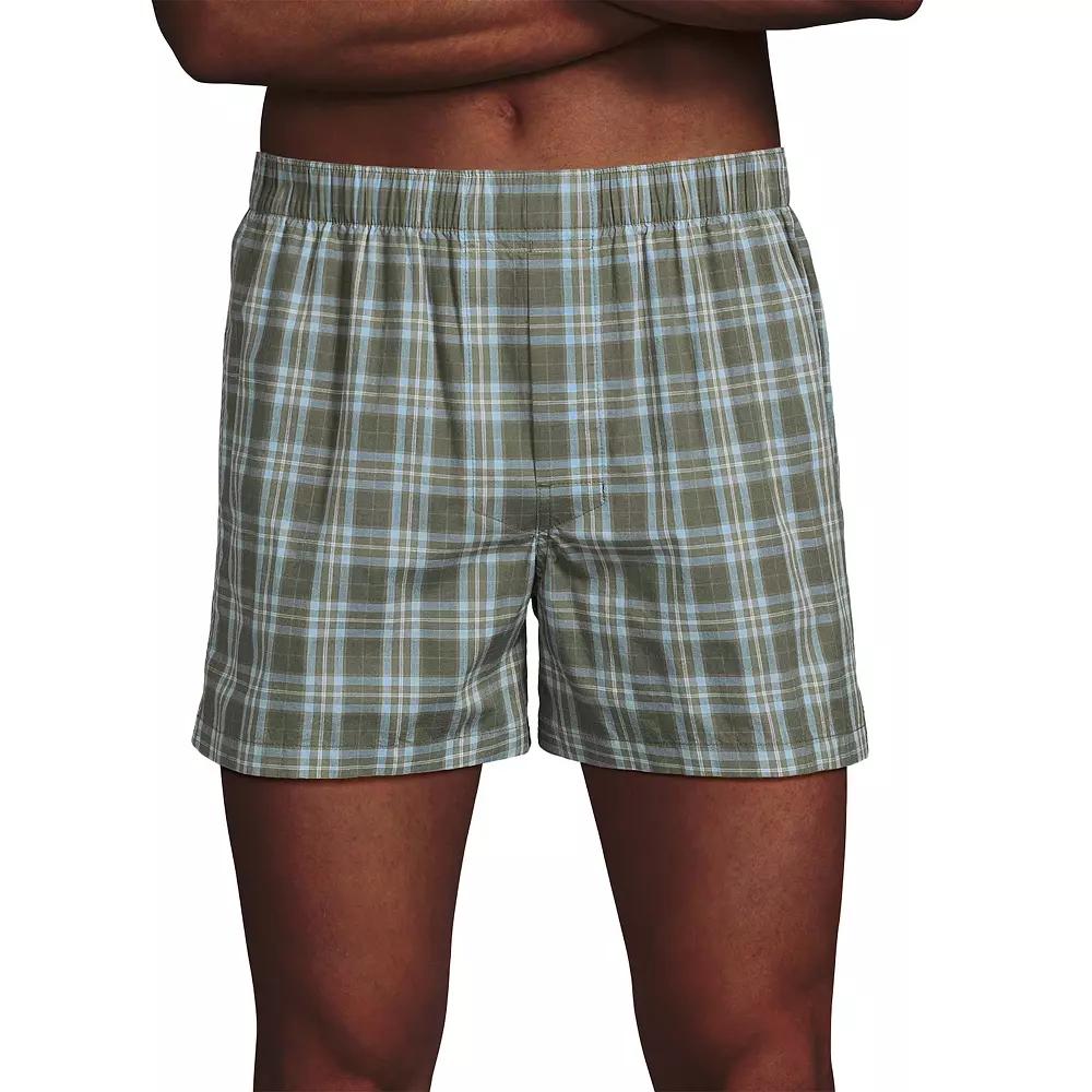 Men's Lands' End 3-Pack Essential Boxers,  Product Image