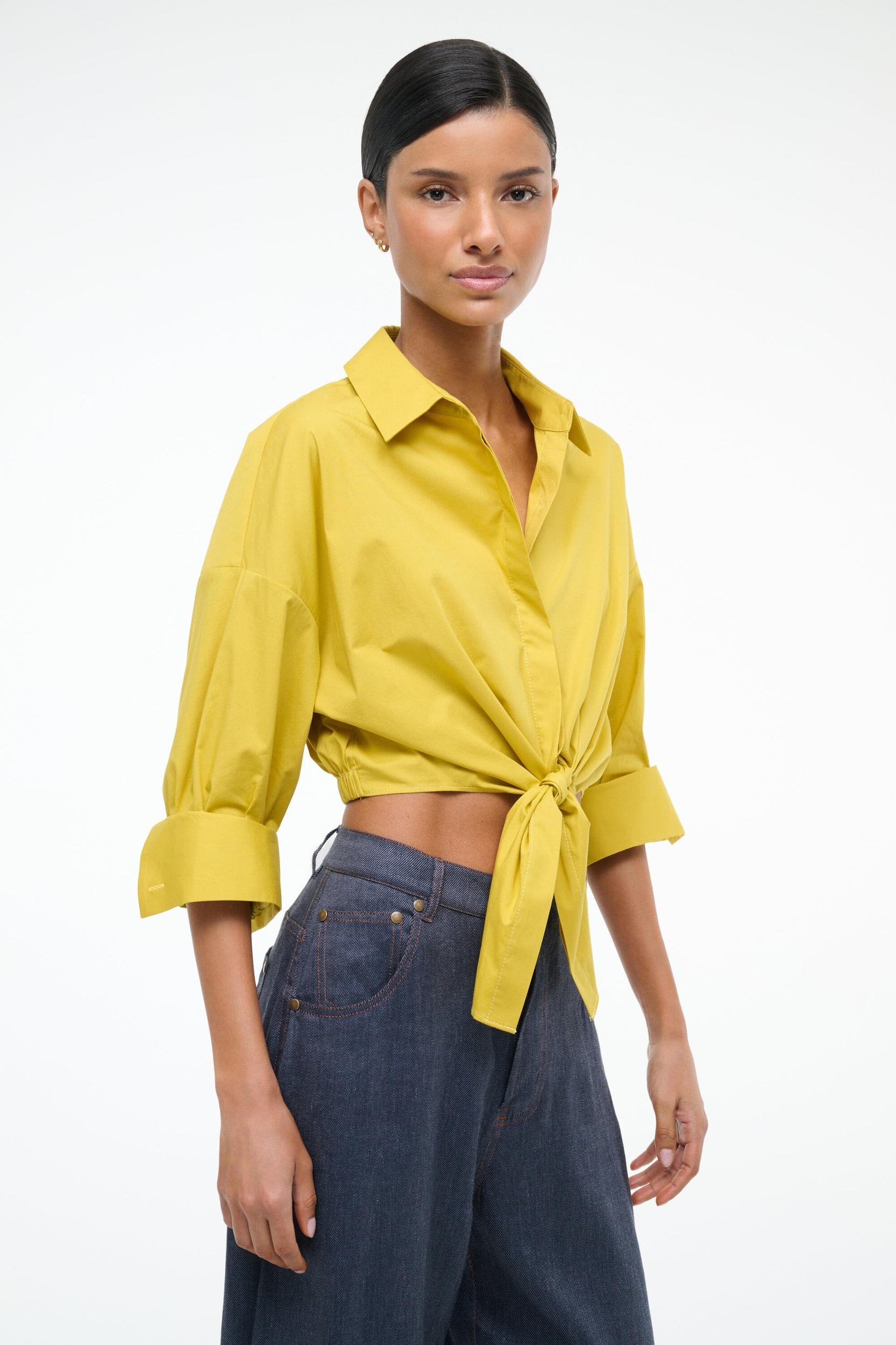 LISA TOP | CHARTREUSE Product Image