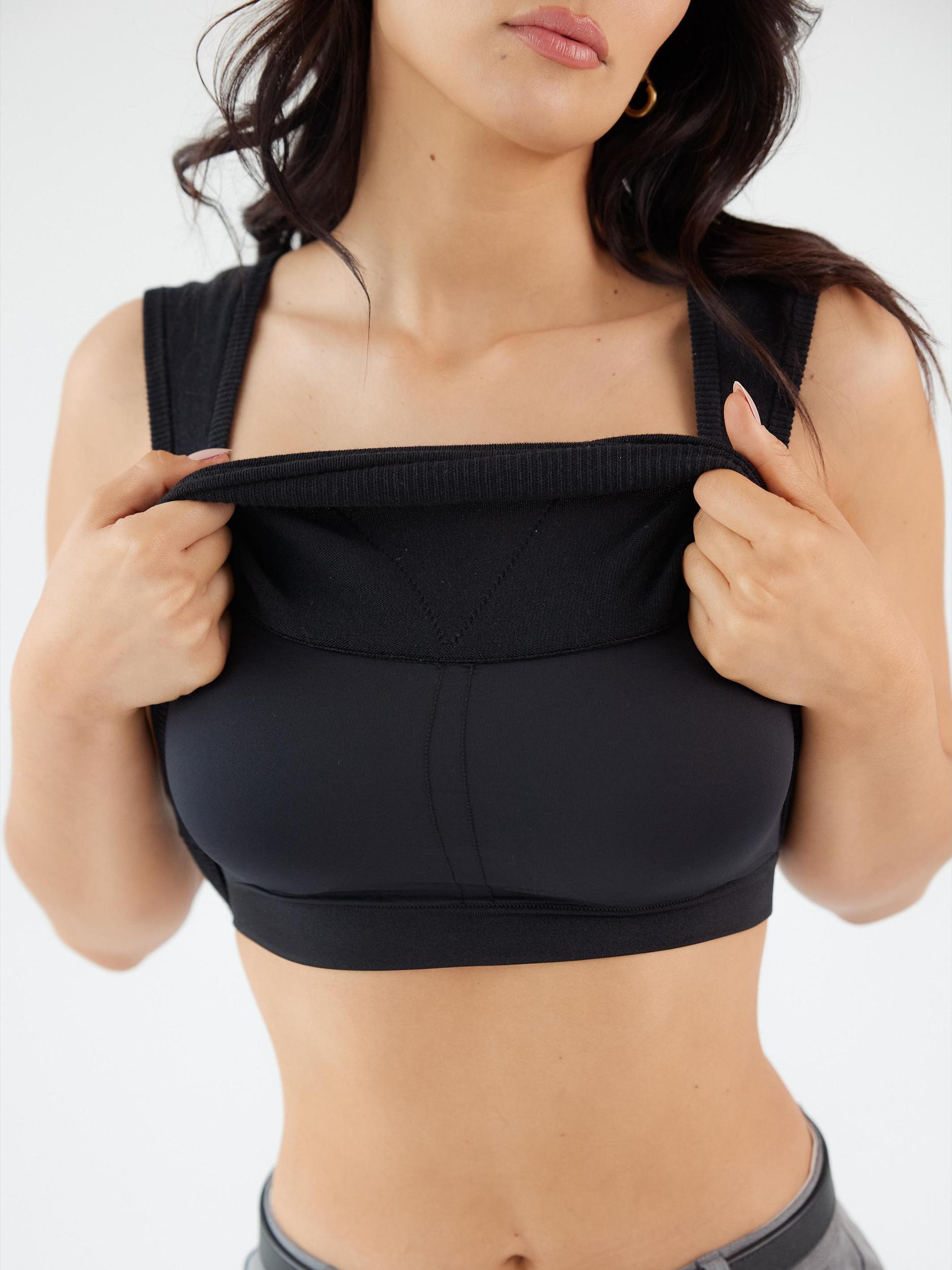 Knit Square Neck Brami Product Image