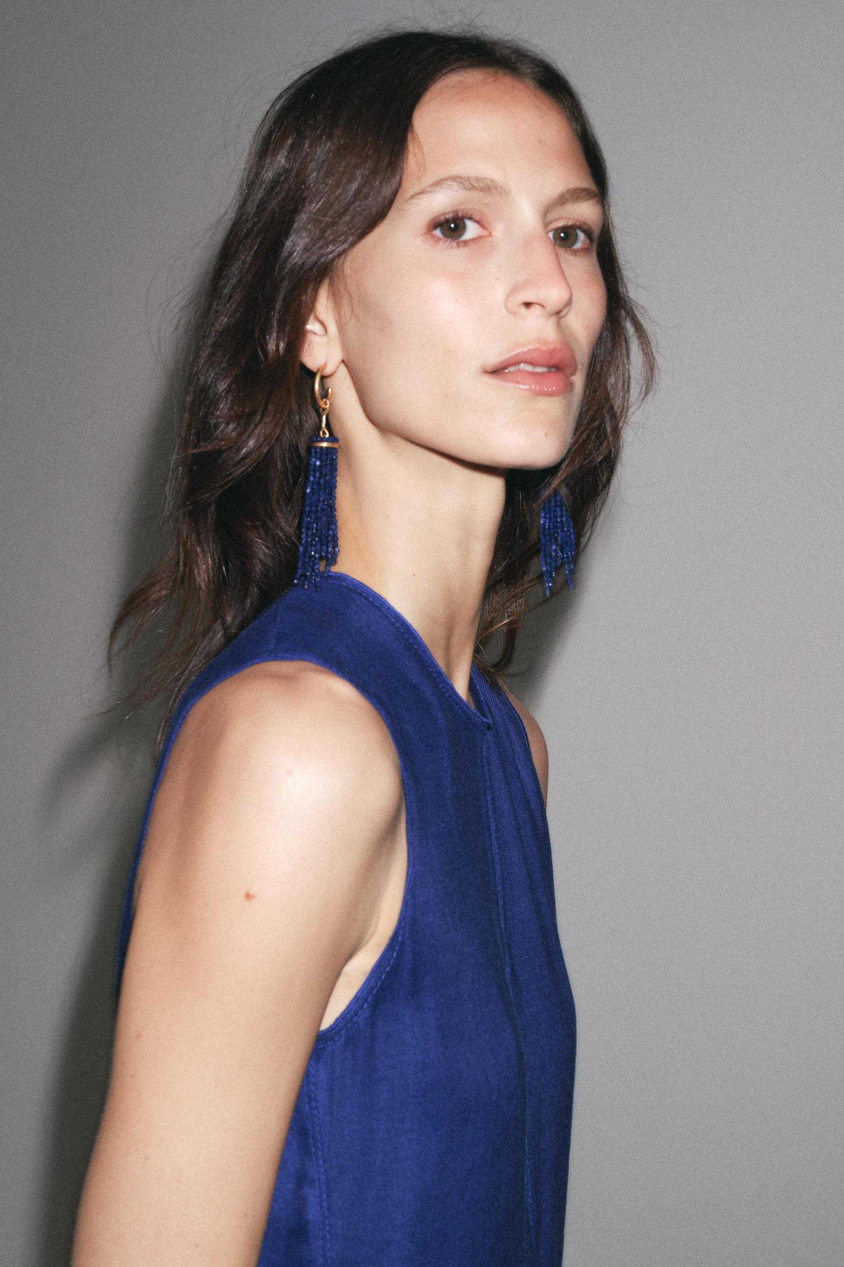 ZW COLLECTION LINEN BLEND DRESS Product Image