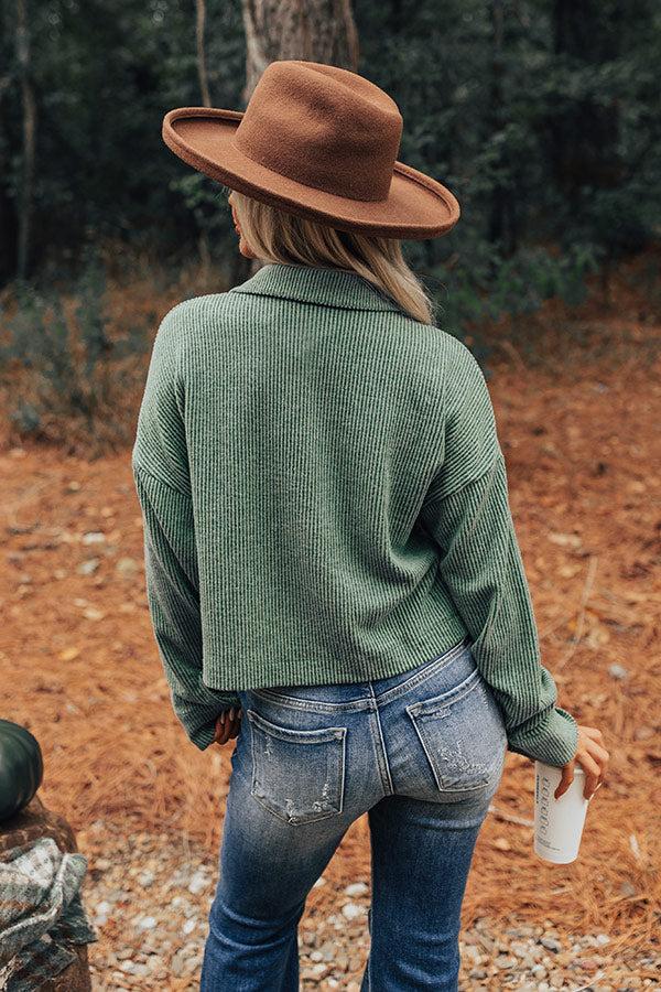 Best Season Of All Button Up In Sage Product Image