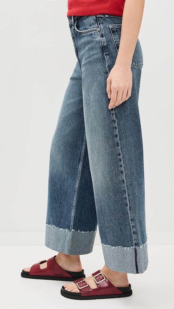rag & bone Sofie High Rise Ankle Wide Leg Jeans | Shopbop Product Image