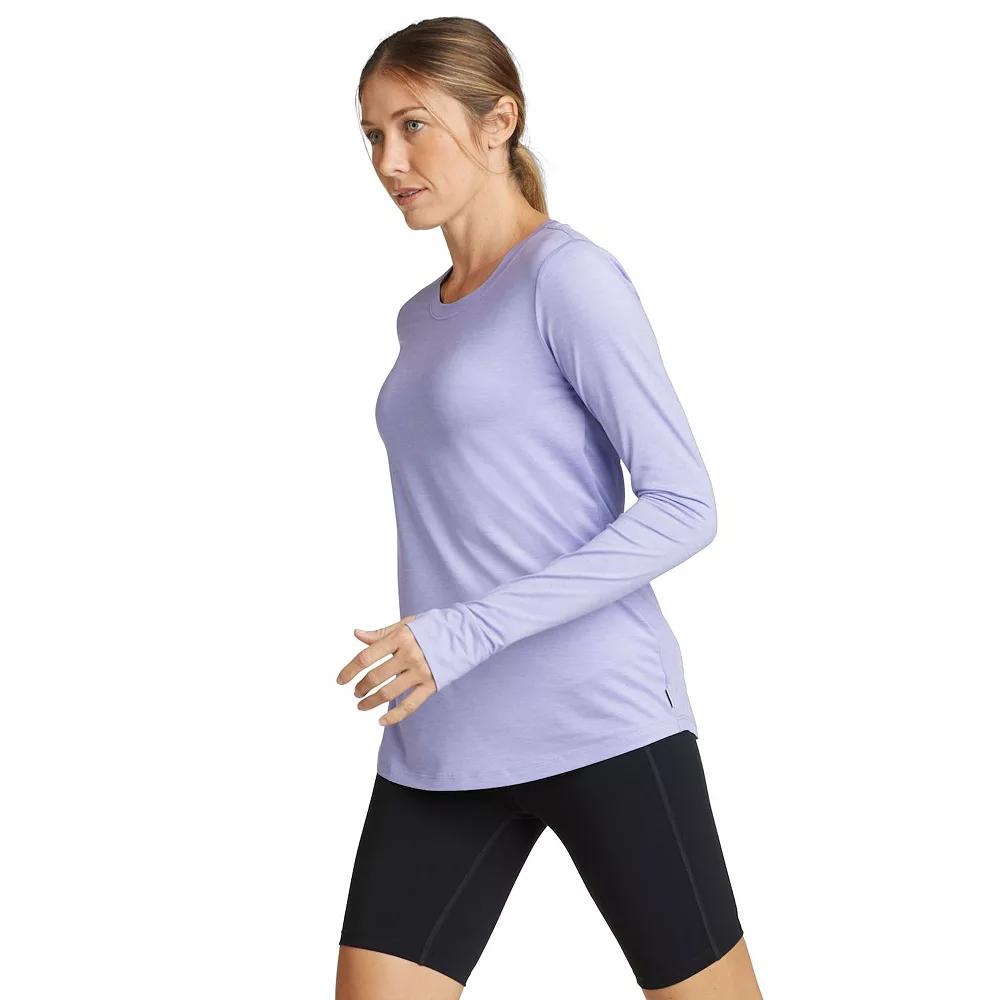 Women's Eddie Bauer Resolution Long Sleeve Tee, Size: Small, Wisteria Product Image