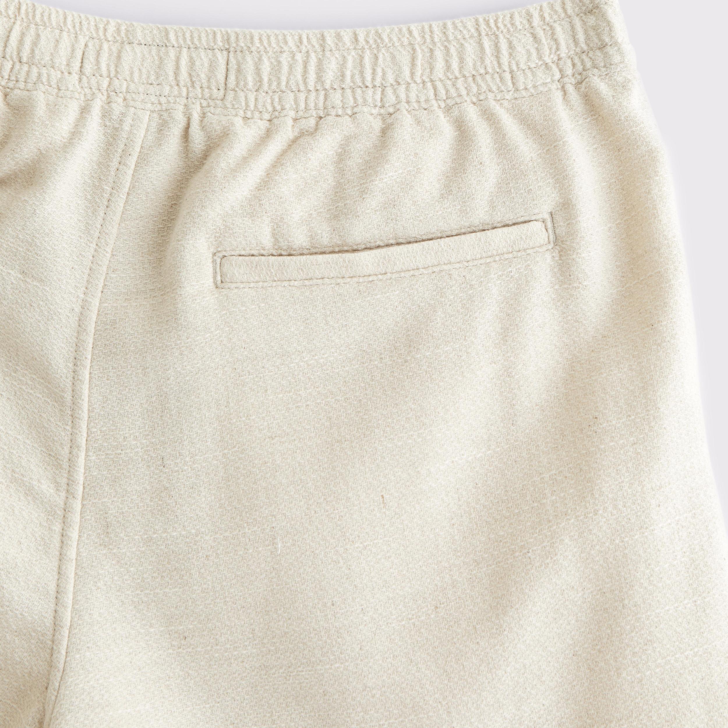 Cotton Texture Pull-On Short Product Image