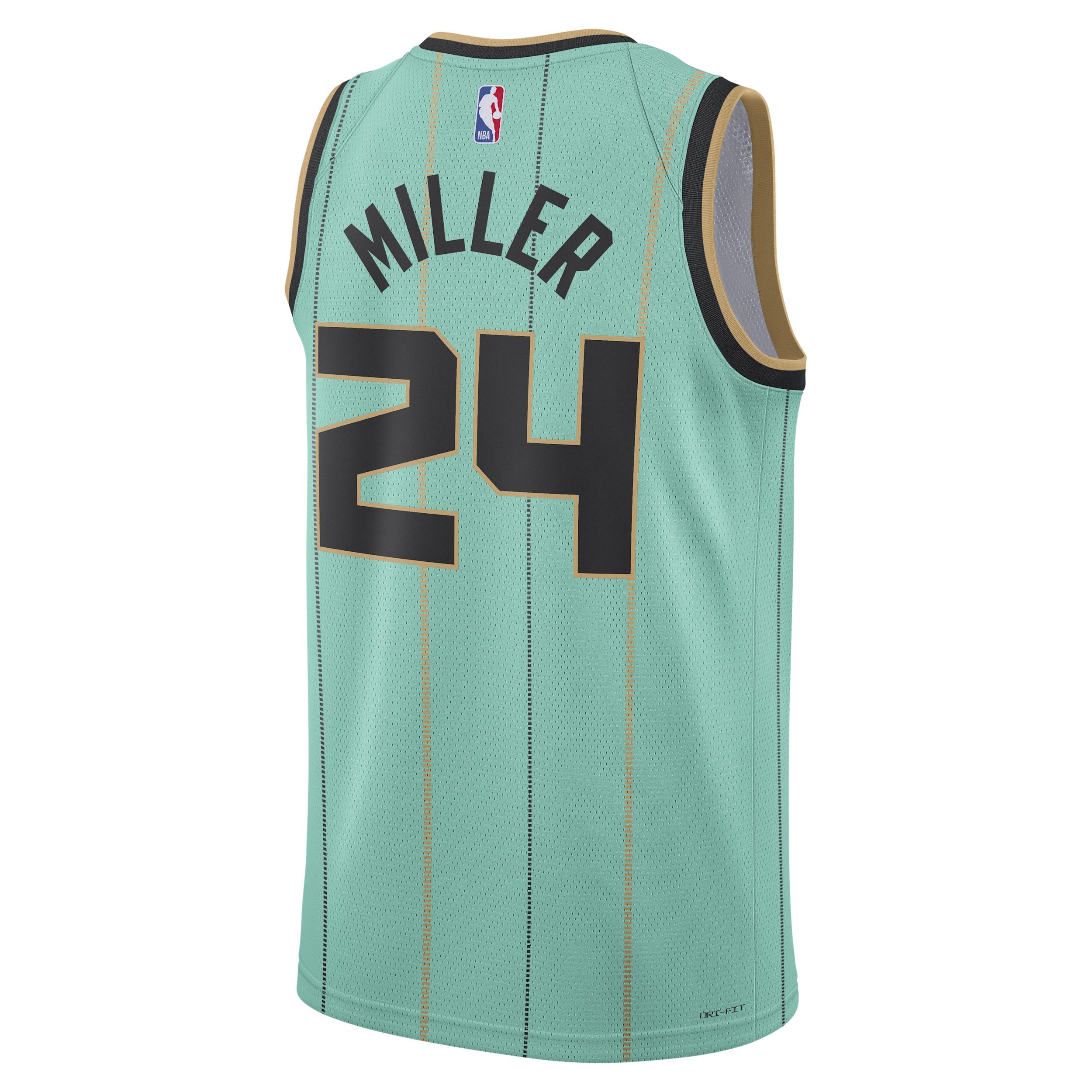 Brandon Miller Charlotte Hornets 2024/25 City Edition Men's Jordan Dri-FIT NBA Swingman Jersey Product Image