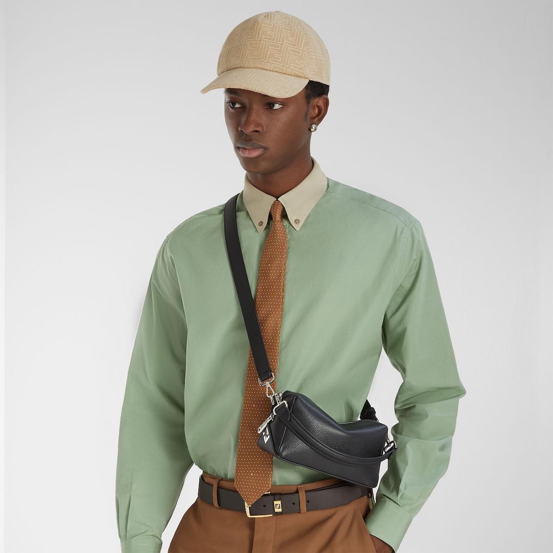 HatBeige FF cotton baseball cap Product Image