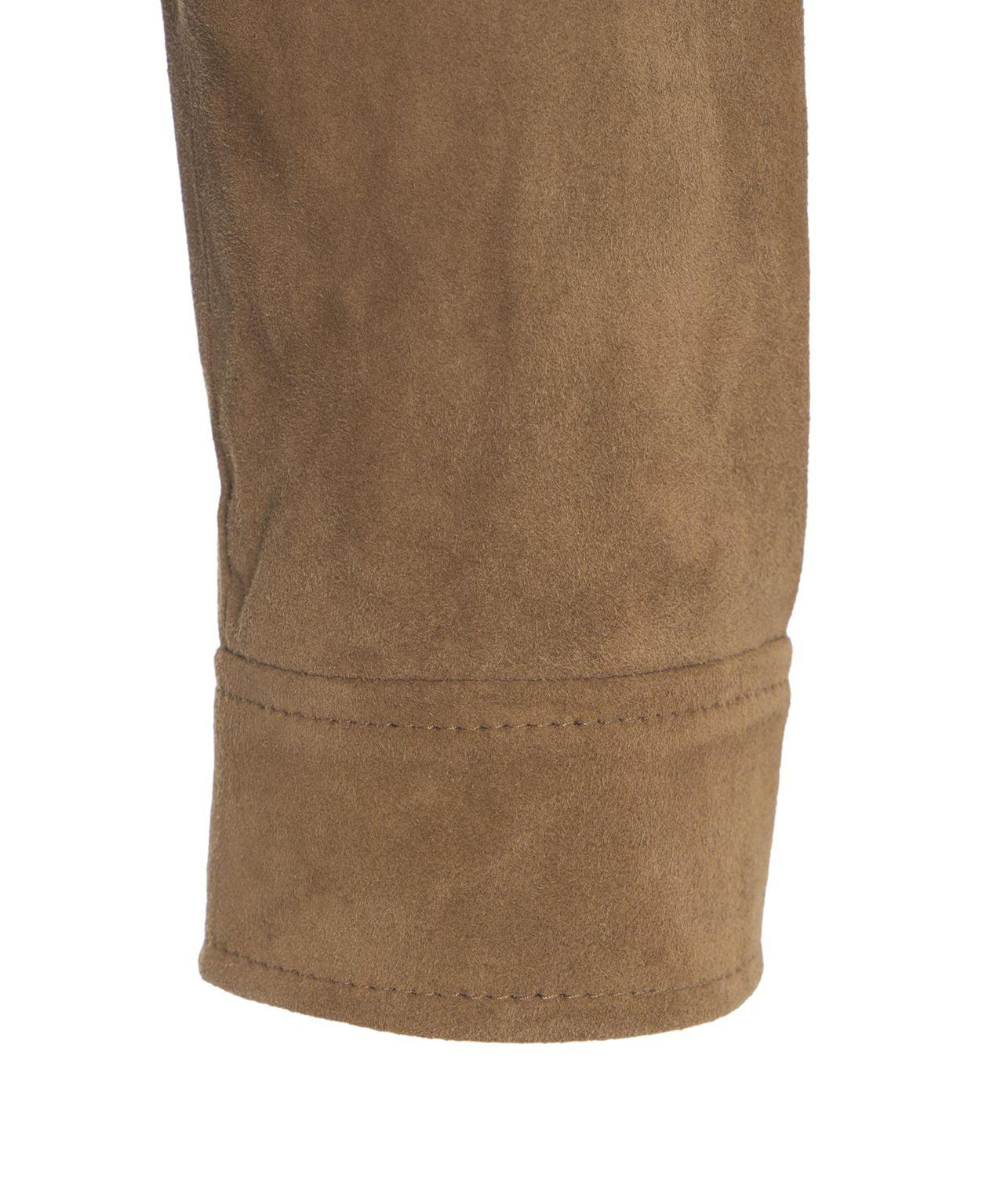 Suede leather jacket Product Image