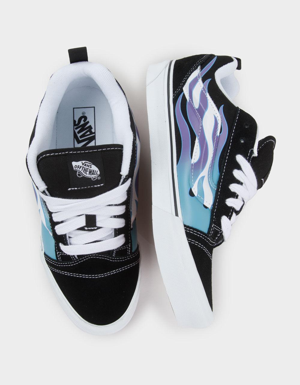VANS Knu Skool Shoes - BLK/MULTI Product Image