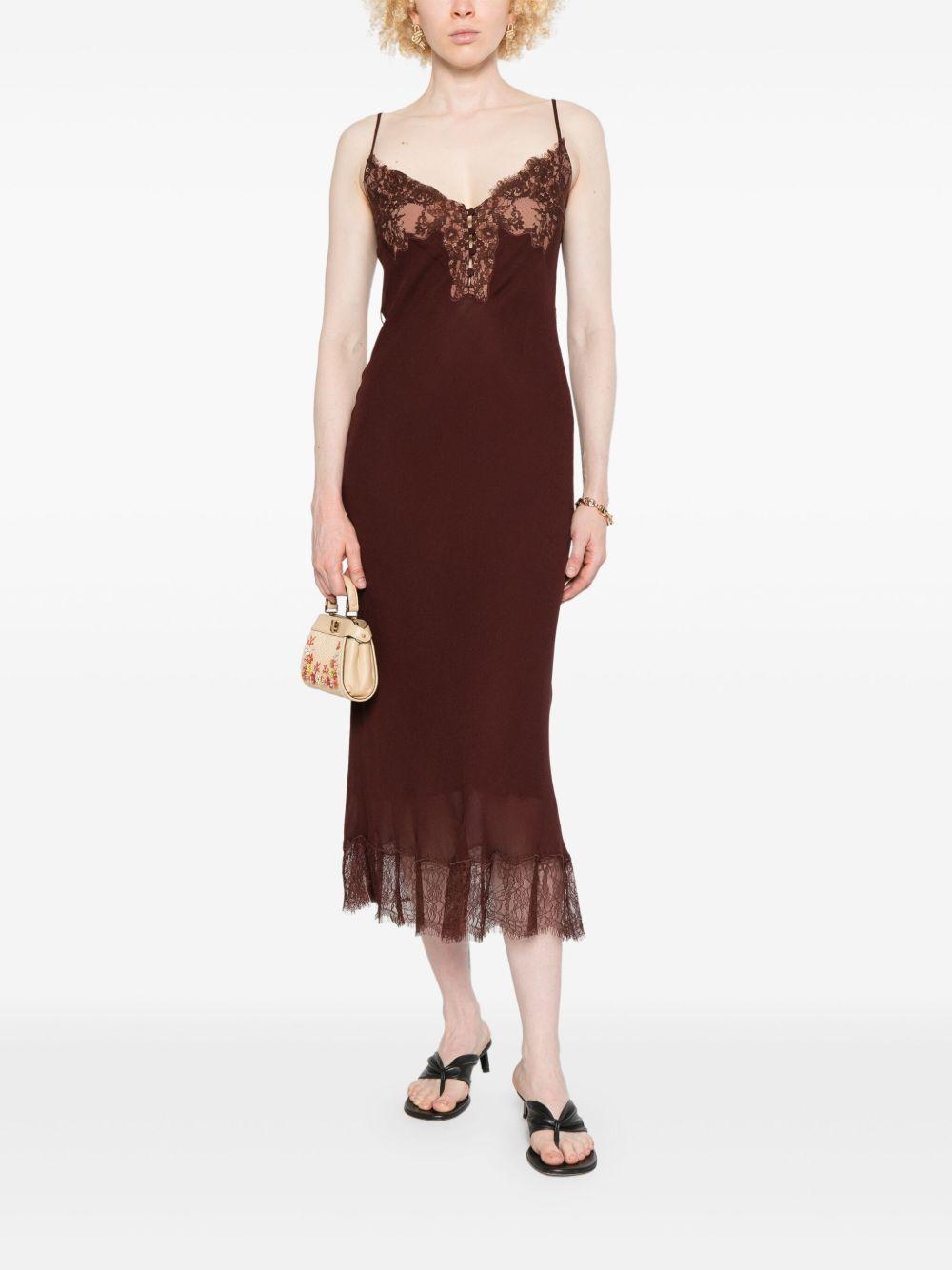 lace-embellished dress Product Image
