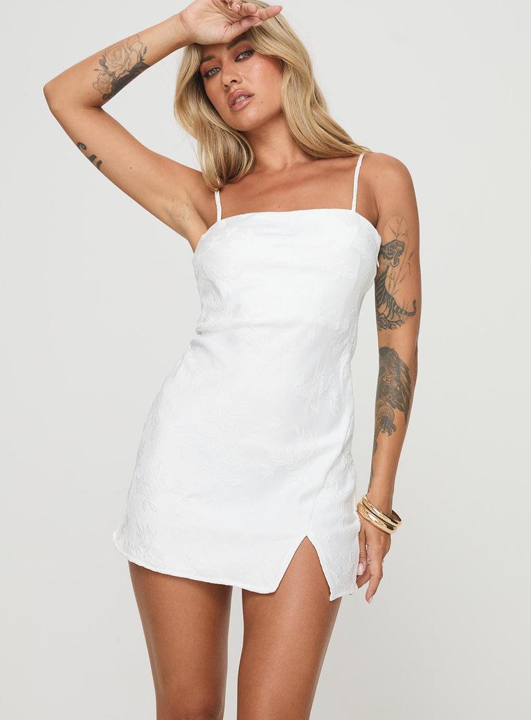 Old Oak Mini Dress White Product Image