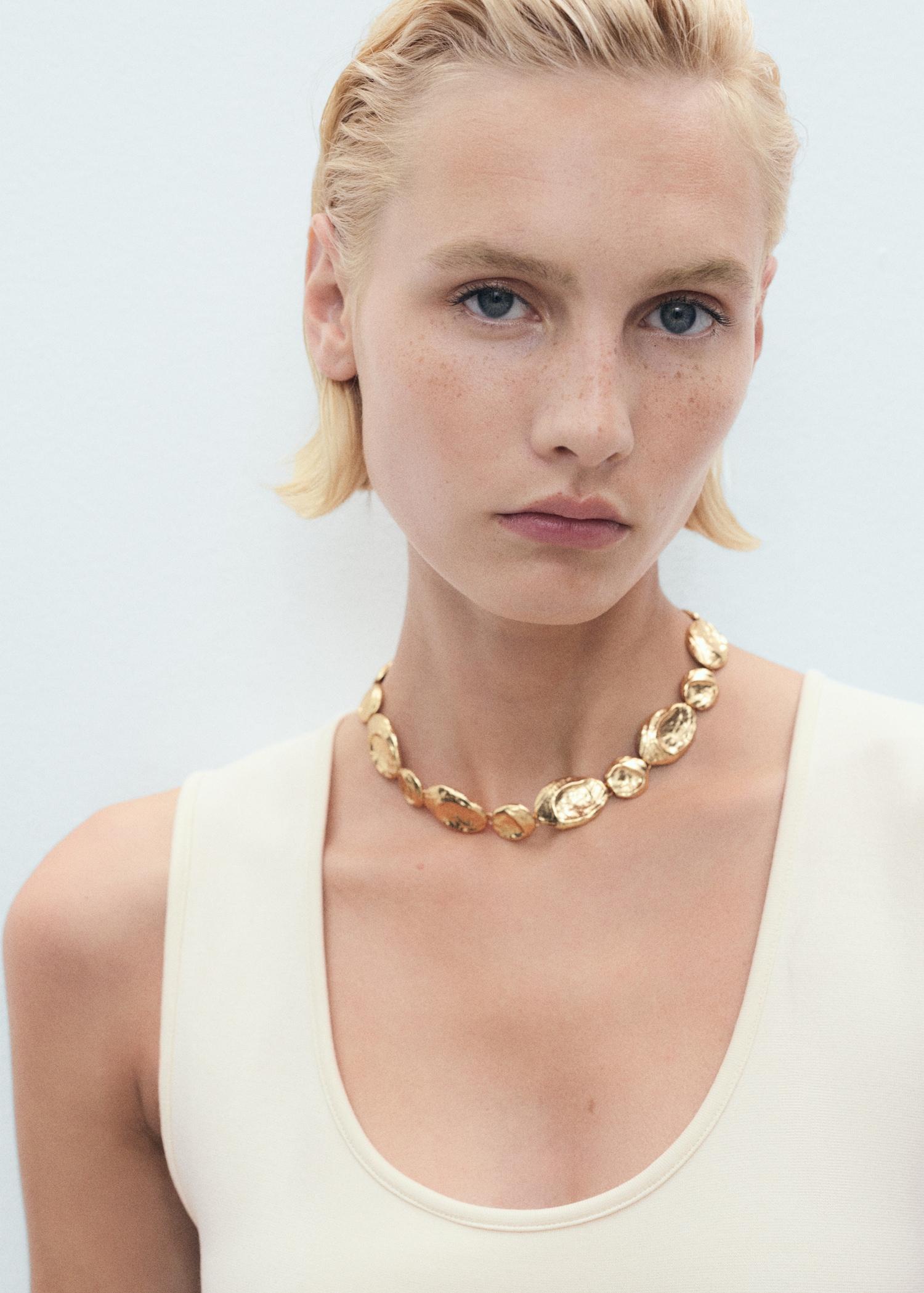 Fitted midi-dress - Women | MANGO USA Product Image