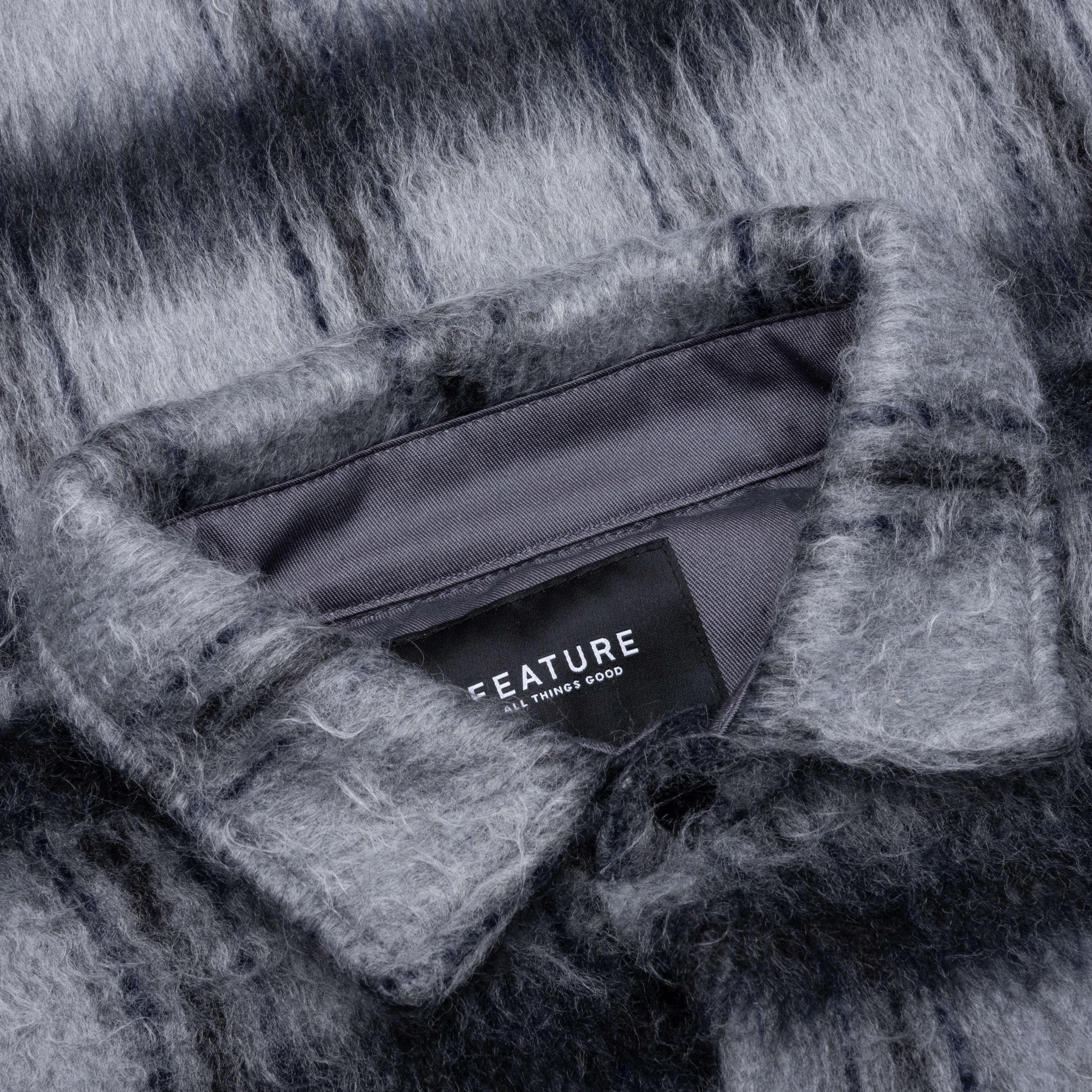 Mohair Flannel - Black Male Product Image