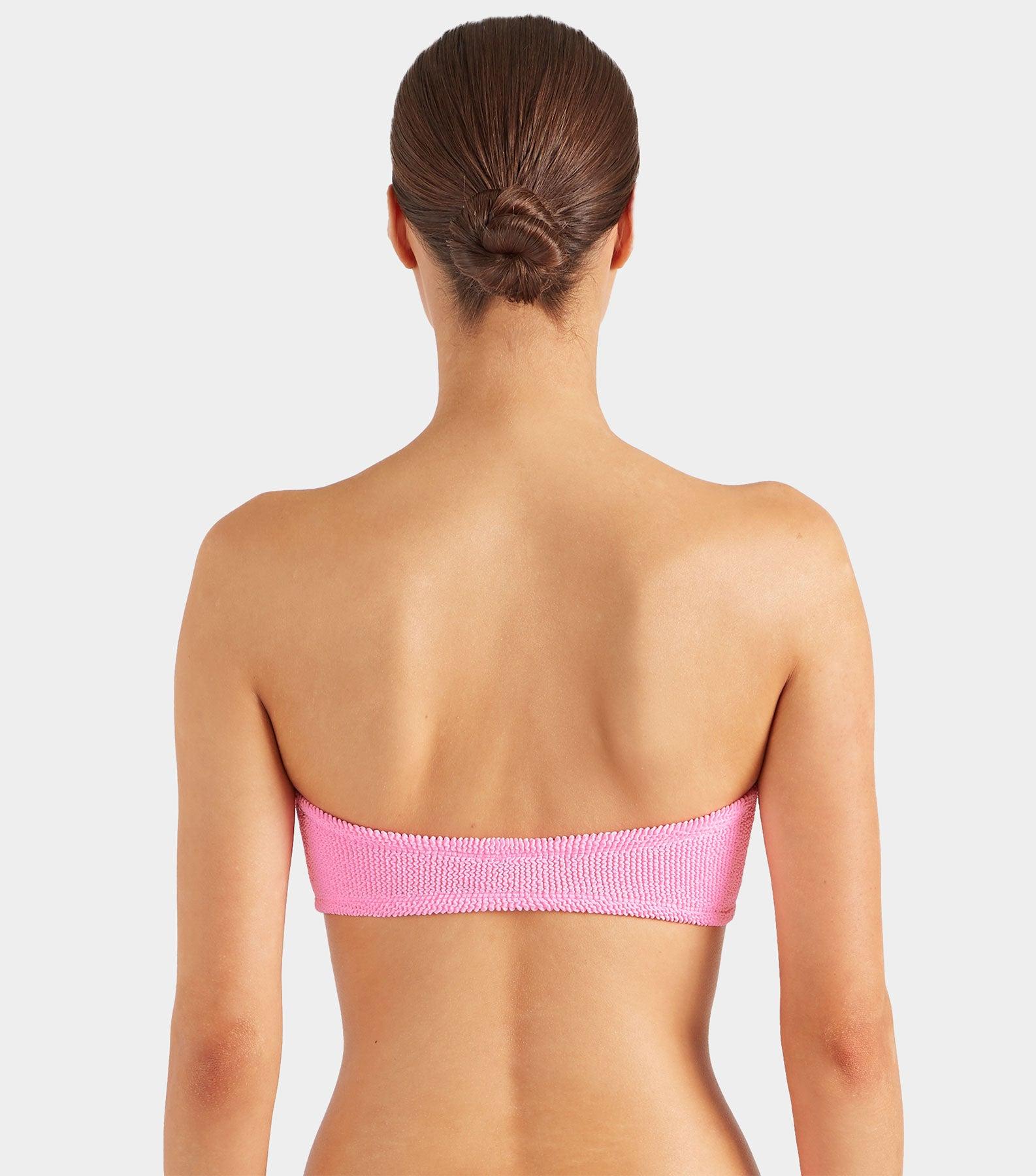 Jean Bikini Top - Bubblegum Product Image