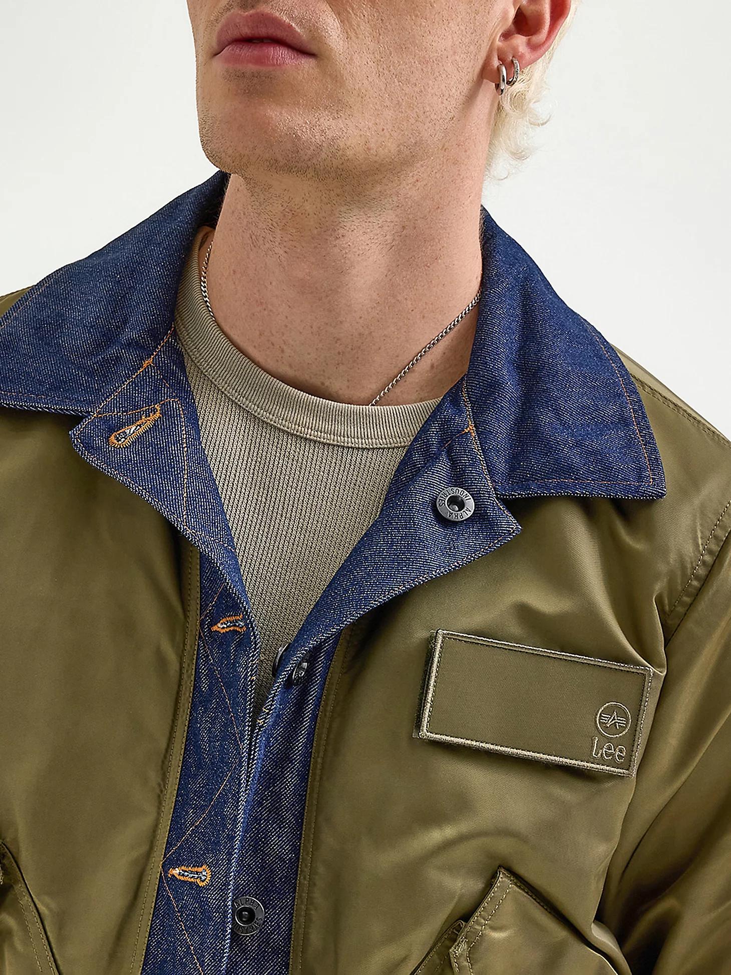 Men's Alpha x Lee® Reversible Rider™ Jacket | Men's Jackets & Outerwear | Lee® Product Image