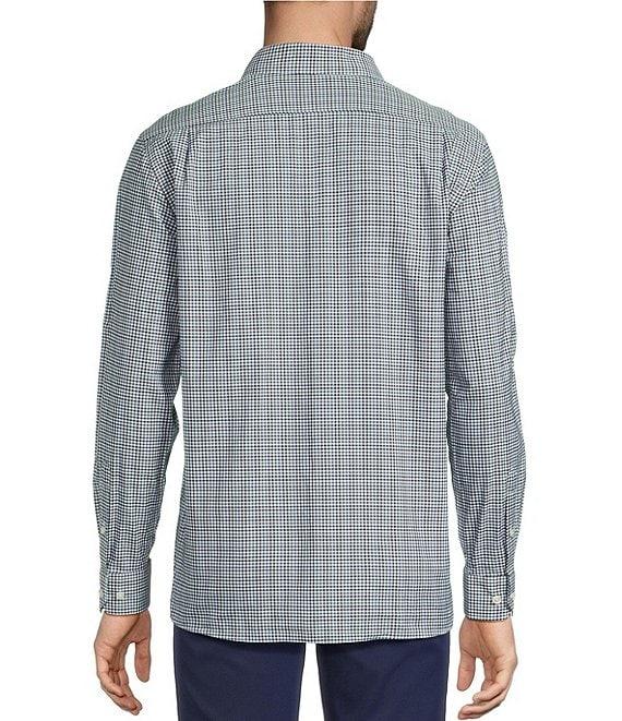Hart Schaffner Marx Luxury Performance Long Sleeve Plaid Woven Sport Shirt Product Image