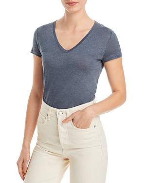 Womens Soft Touch V-Neck T-Shirt Product Image