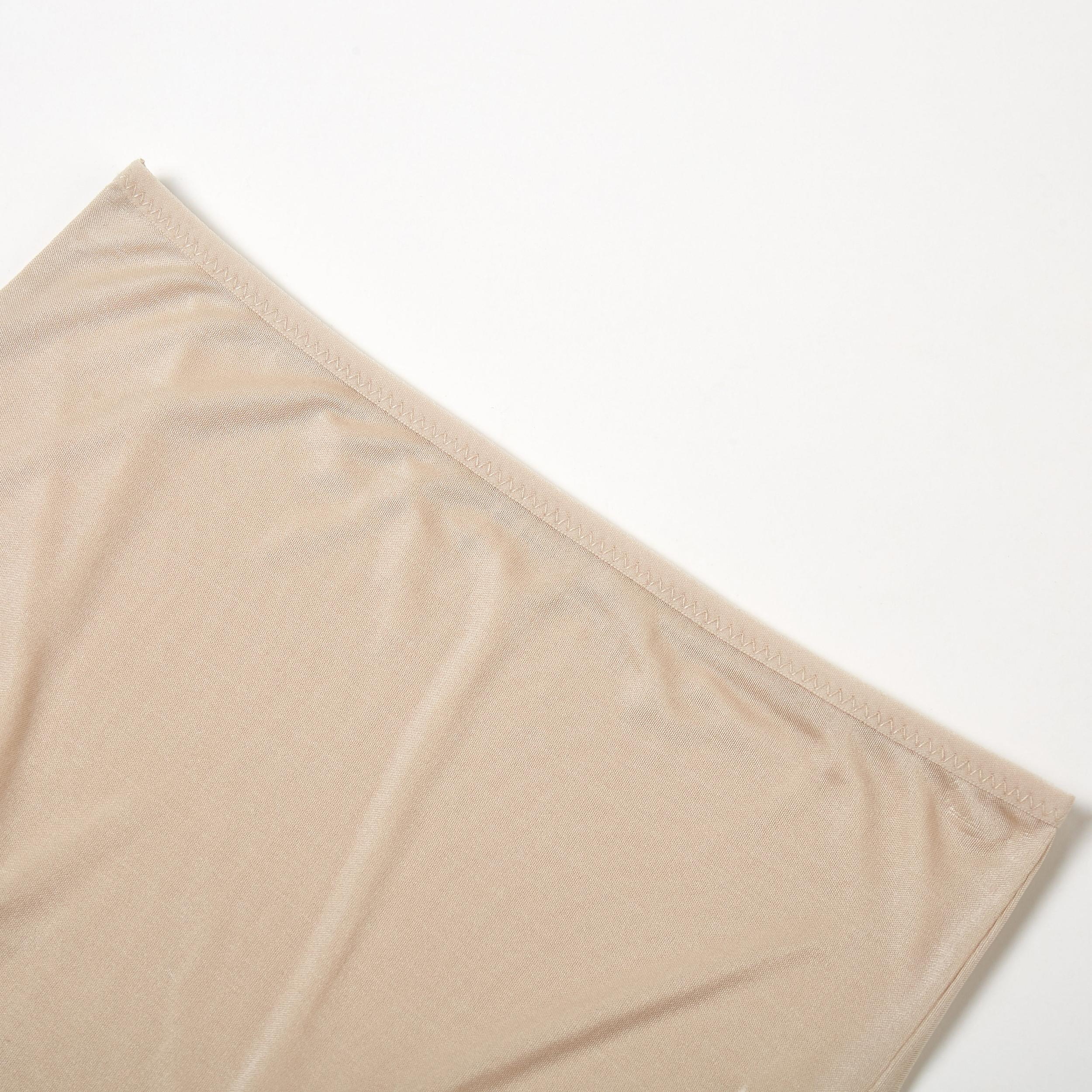 Knitted Silk High Rise French Cut Panties | Bourbon Milk Punch | Shimmer Collection Product Image