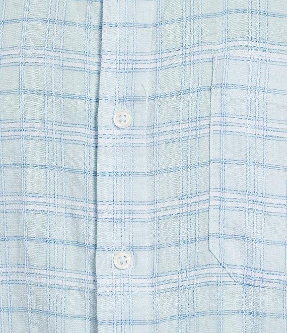 Tommy Bahama Big & Tall Barbados Breeze Playa Plaid Long Sleeve Woven Shirt Product Image