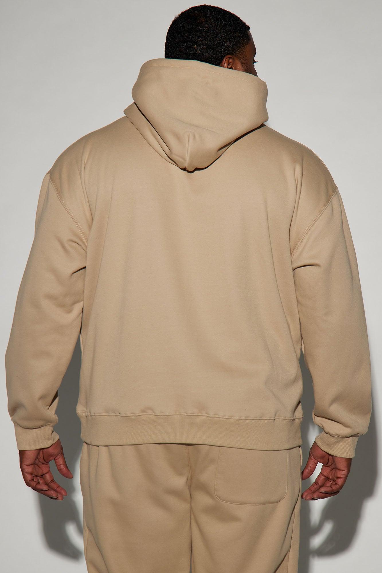 Family Goals Papi Hoodie - Taupe Product Image