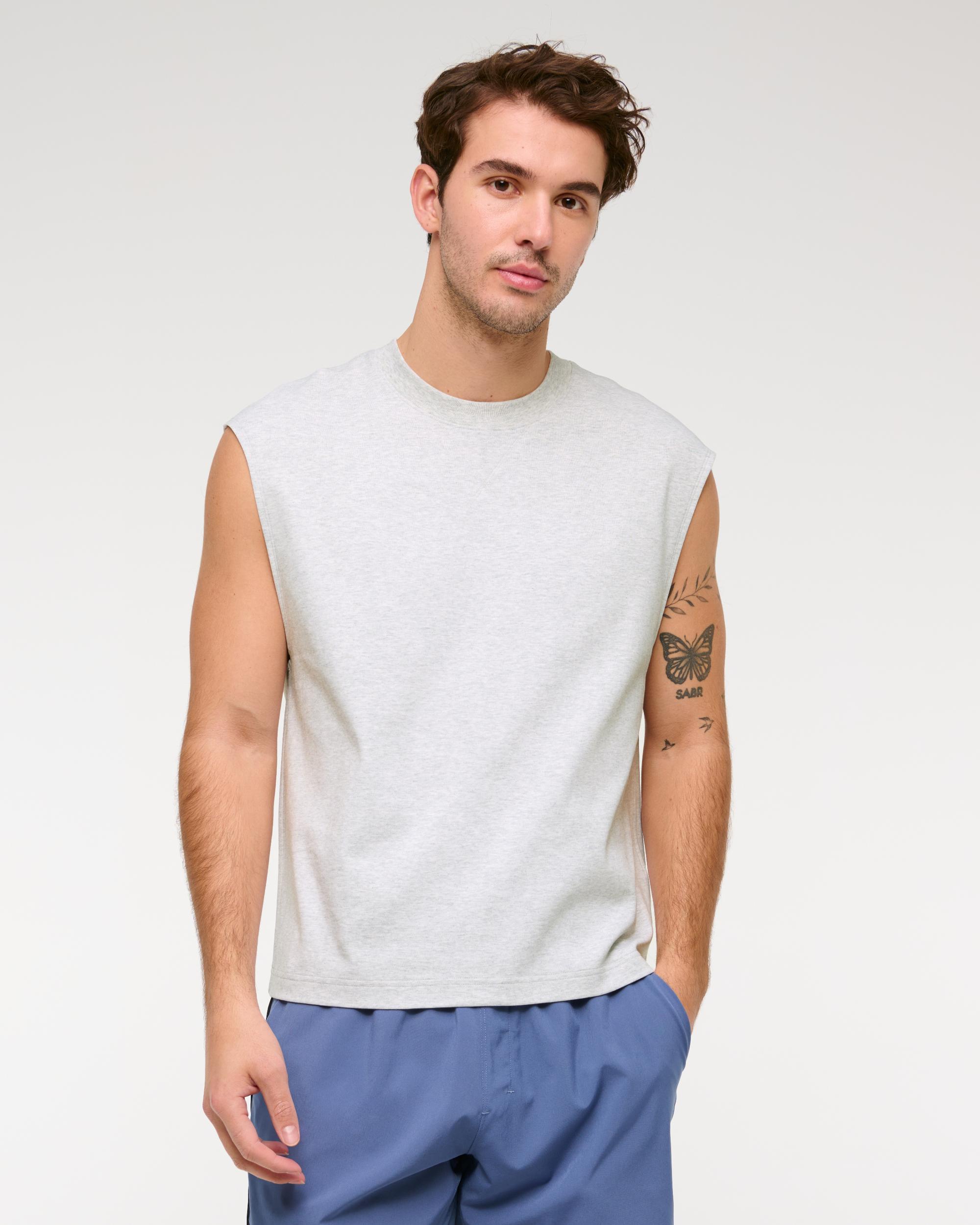 YPB Heavyweight Cotton Extended Shoulder Tank Product Image