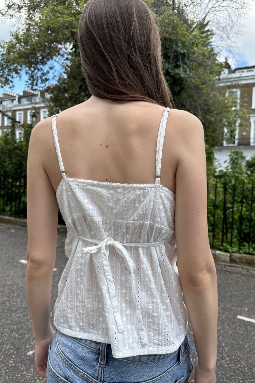 Edith Pointelle Tank Product Image