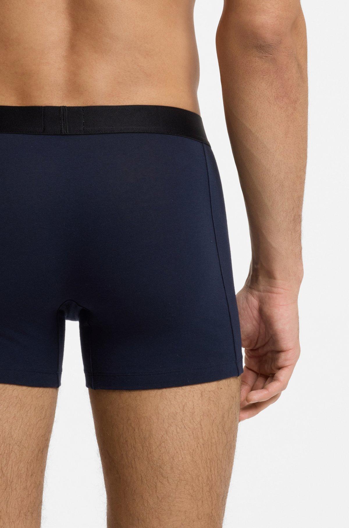 Three-pack of boxer briefs in stretch cotton Product Image