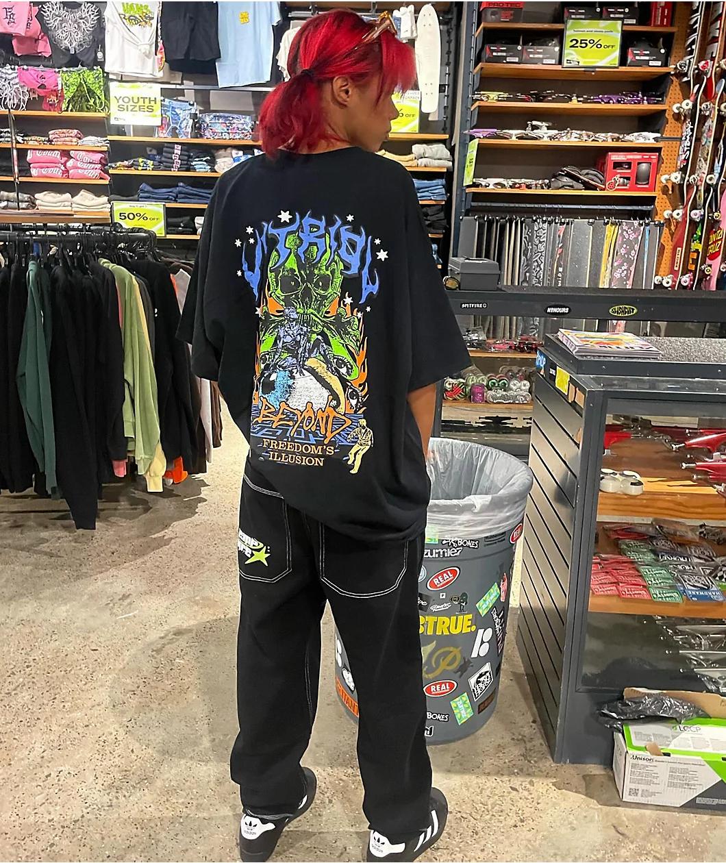 Vitriol Freedoms Illusion Black T-Shirt Product Image