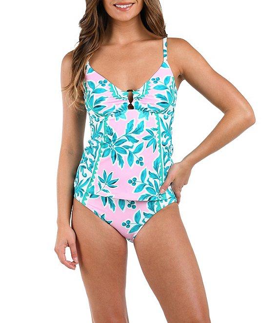 La Blanca Opulent Palm Low Waist Hipster Swim Bottom Product Image