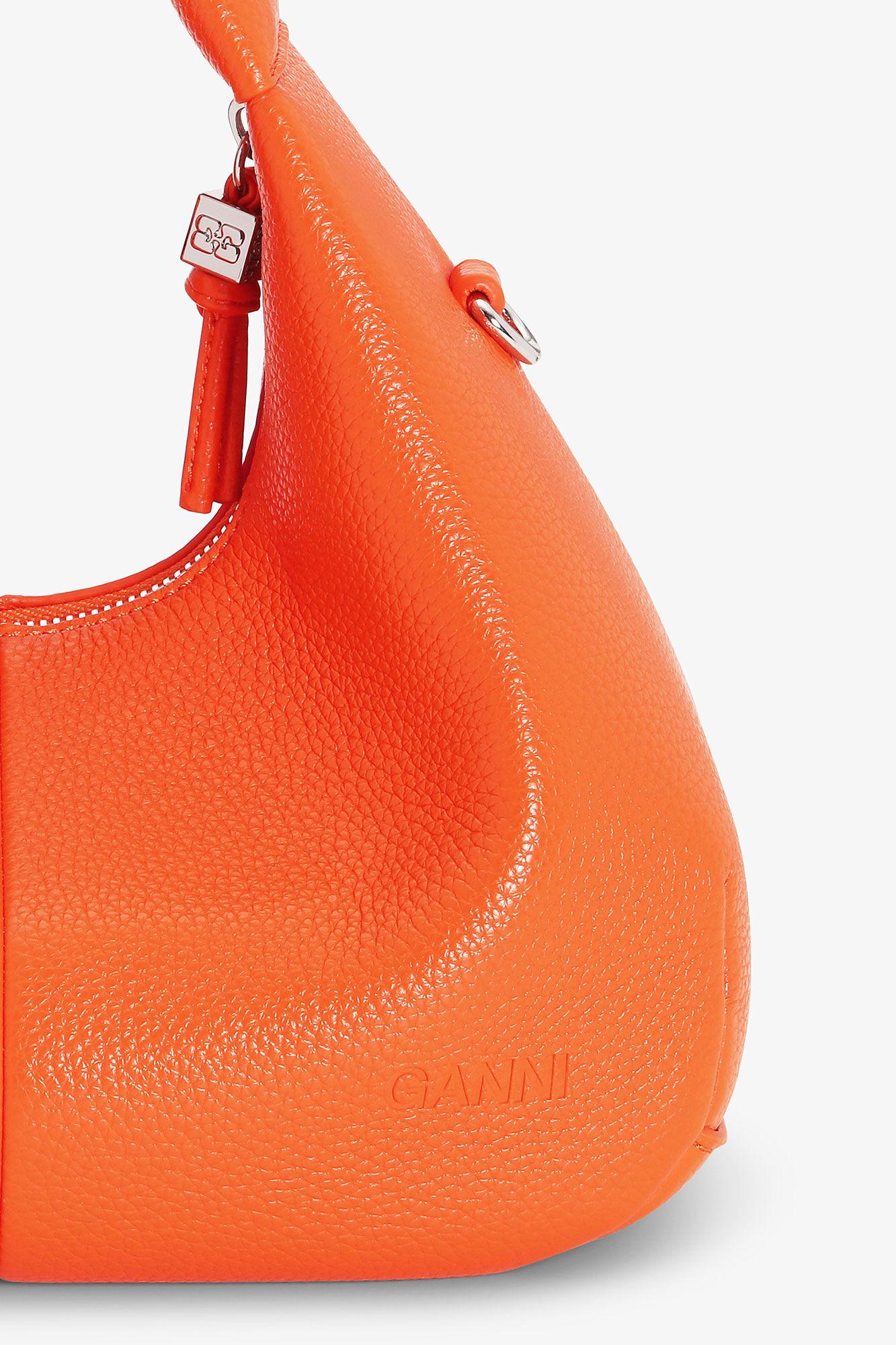 Orange Mini Hobo Bag Product Image