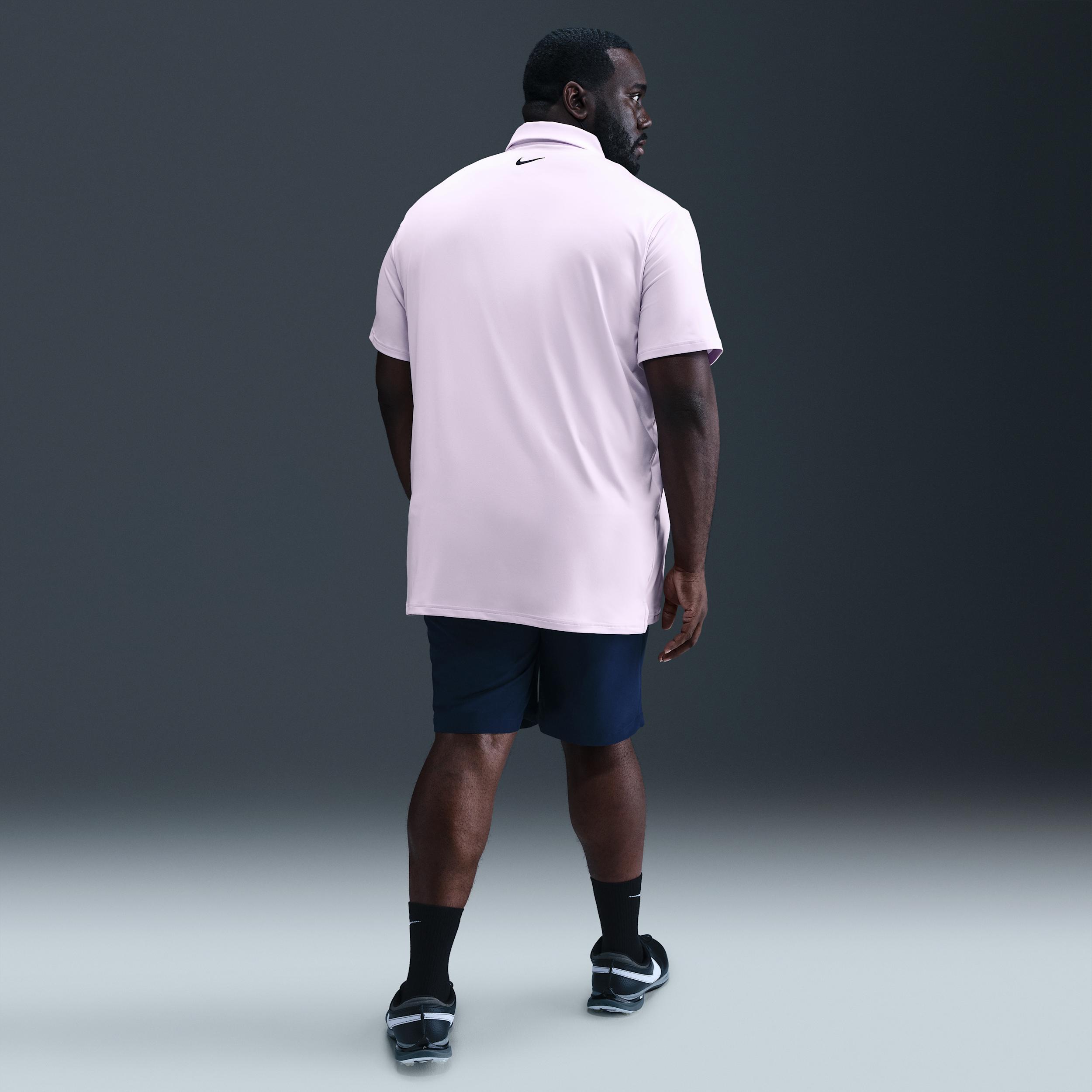 Nike Mens Tour Dri-FIT Solid Golf Polo | FZ7481-440 Product Image