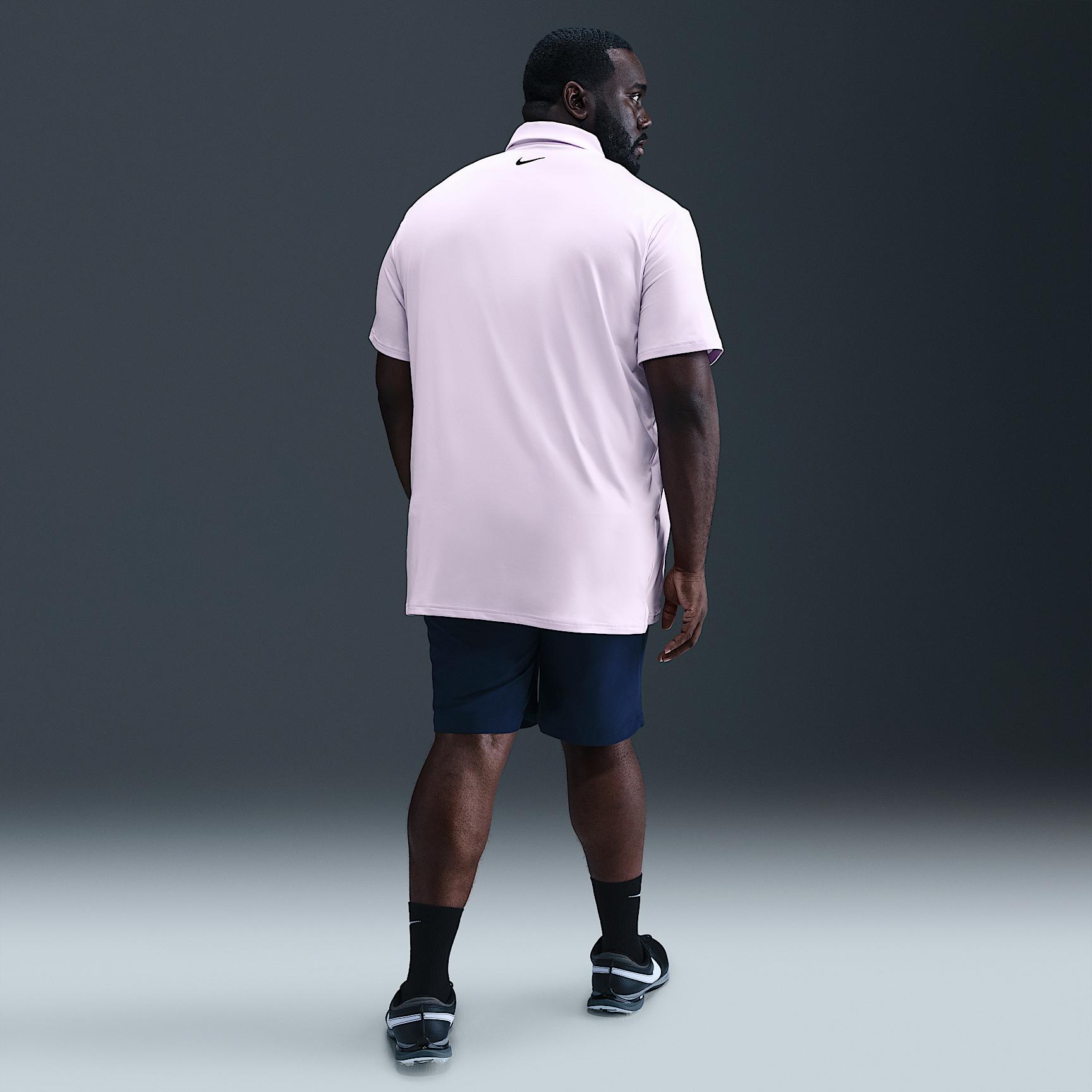 Nike Mens Tour Dri-FIT Solid Golf Polo | FZ7481-440 Product Image