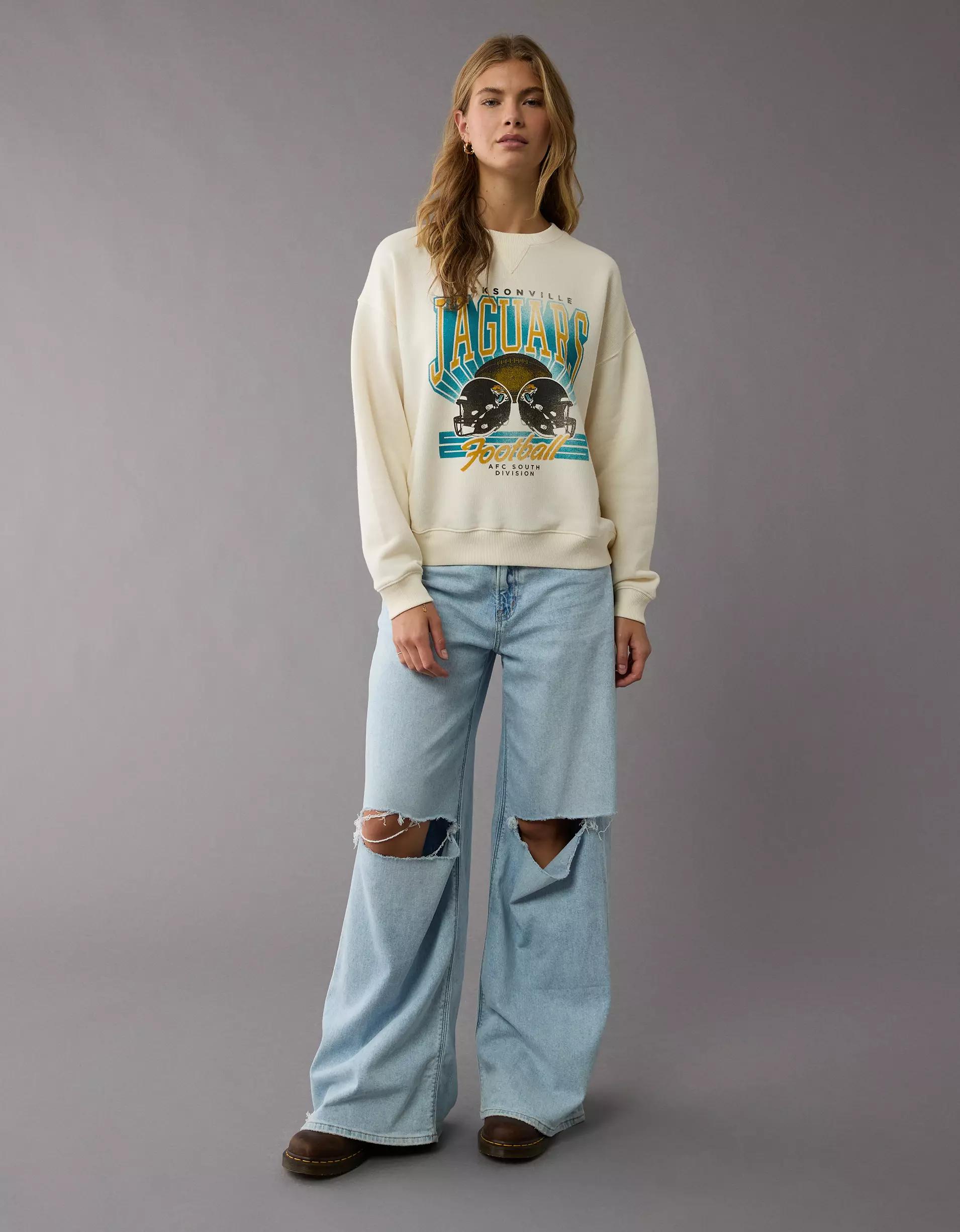 AE NFL Jacksonville Jaguars Crew Neck Sweatshirt Product Image