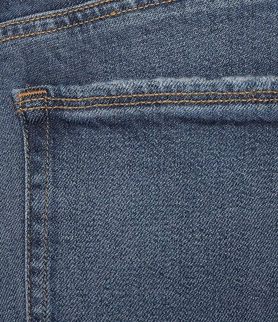 Good American Soft Tech Good Waist High Rise Cropped Palazzo Jeans Product Image