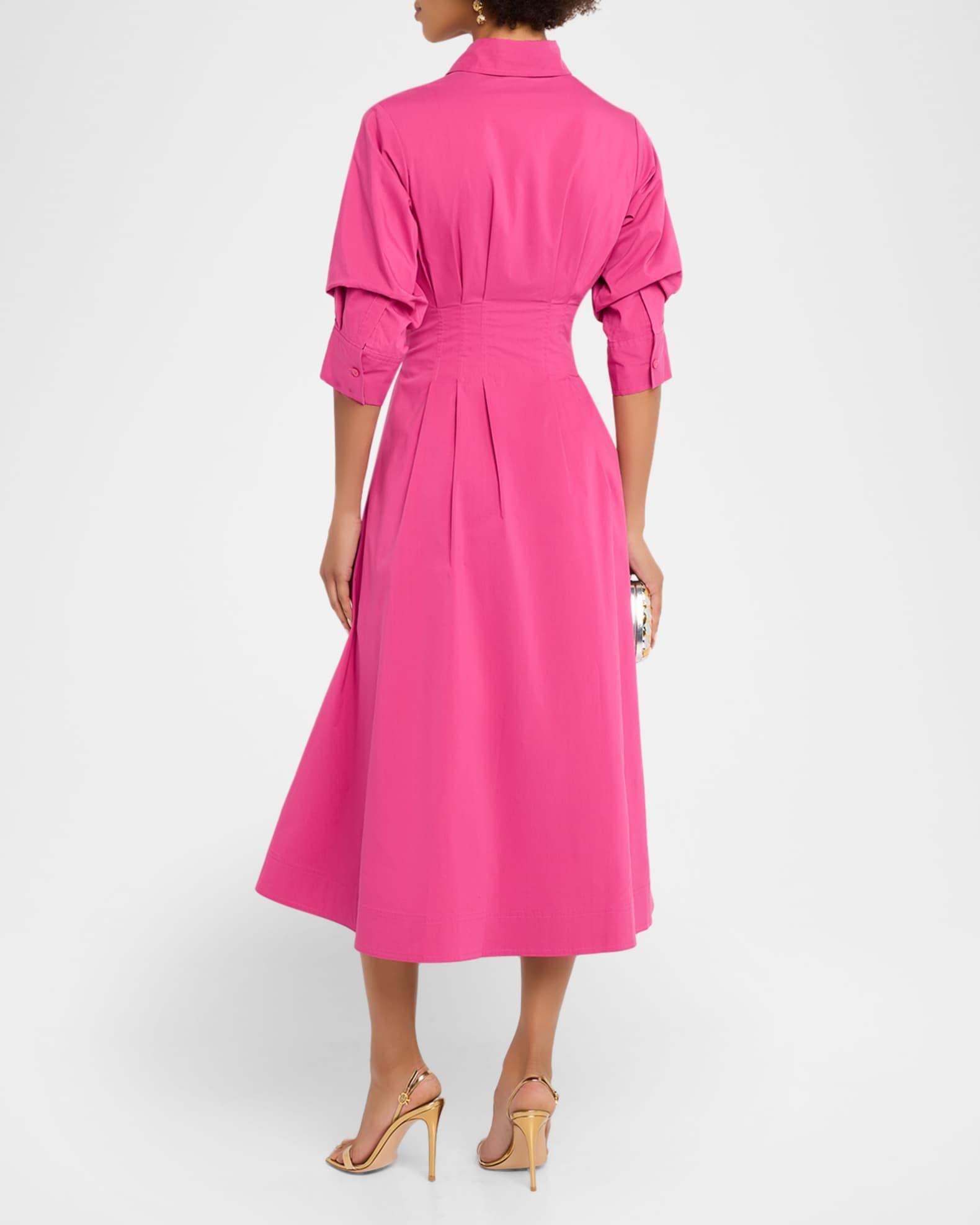 Jazz Pintuck Midi Dress Product Image