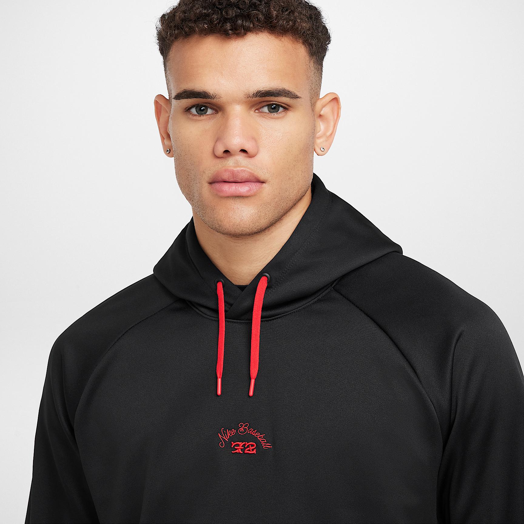 Nike Men's Therma-FIT Pullover Baseball Hoodie Product Image